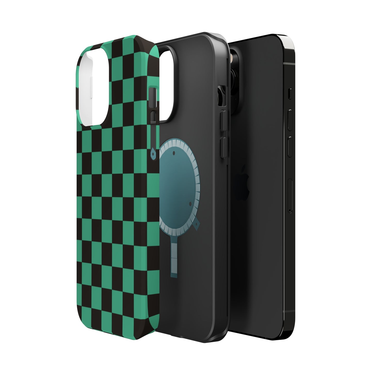 Green Checkers MagSafe Tough Case