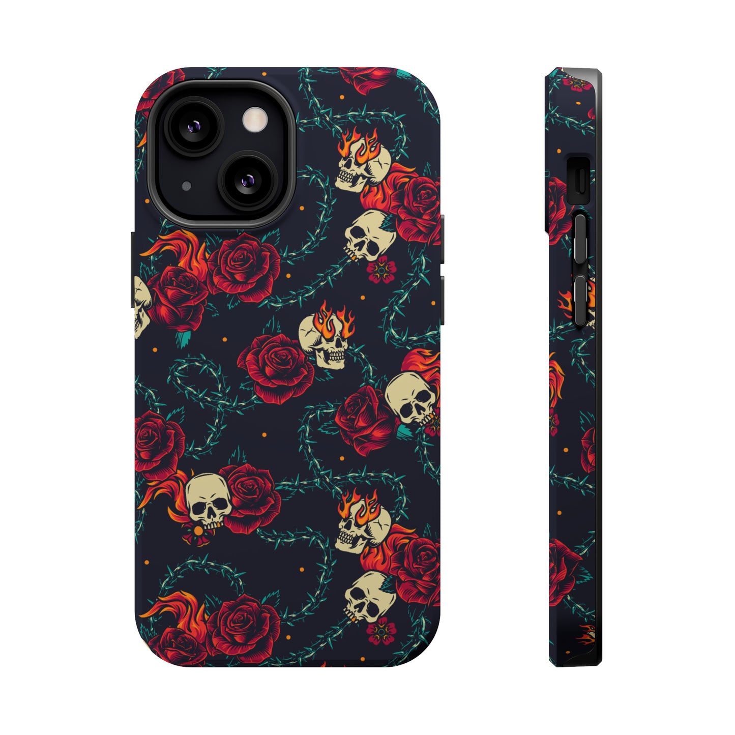 Skulls & Roses MagSafe Tough Case
