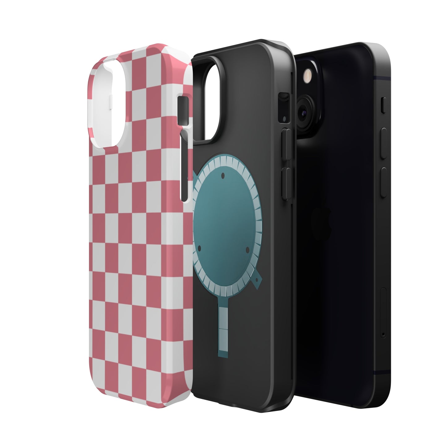 Pink Checkers MagSafe Tough Case