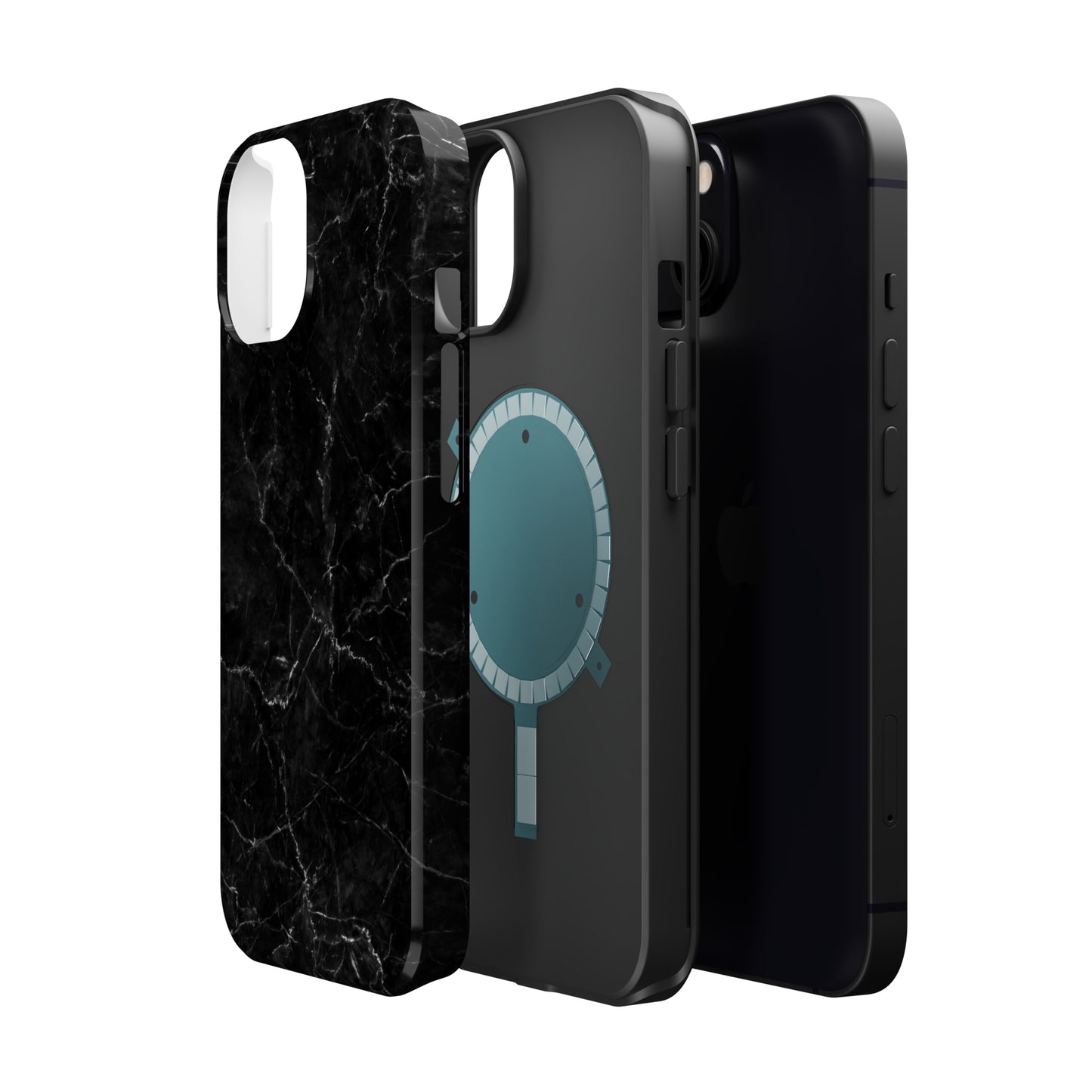 Marquina Black MagSafe Tough Case