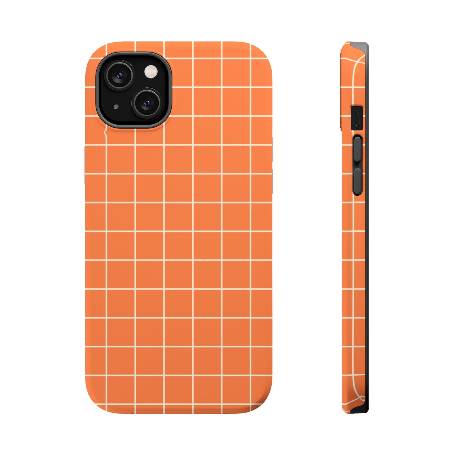 Tangerine Grid MagSafe Tough Case