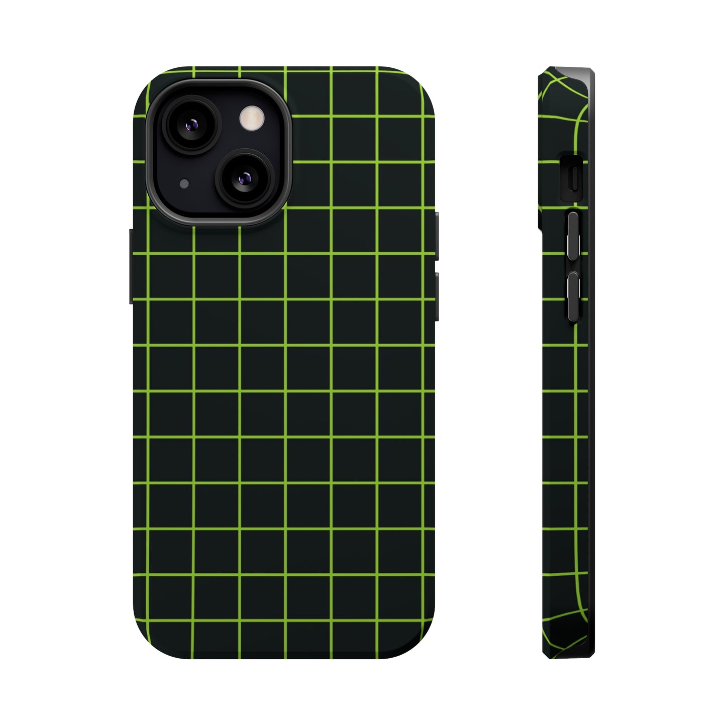 Green Grid MagSafe Tough Case