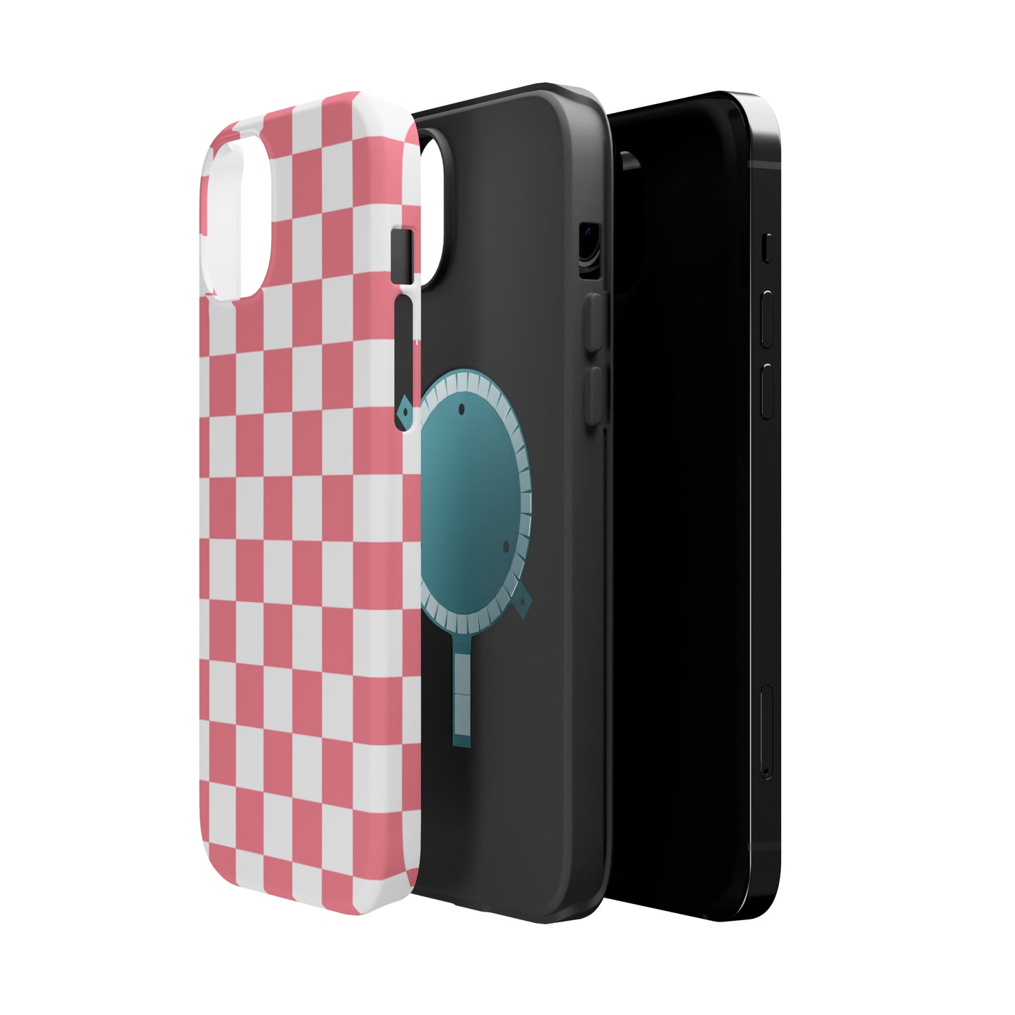 Pink Checkers MagSafe Tough Case