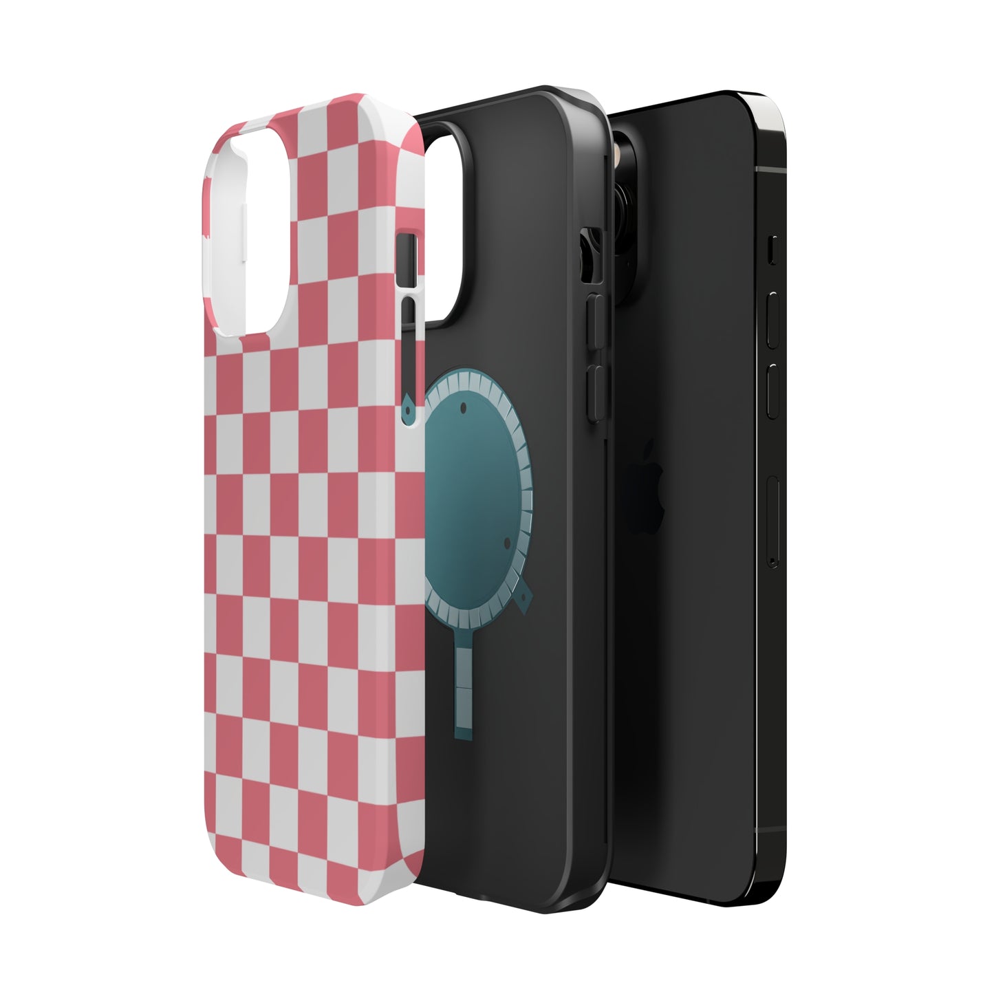 Pink Checkers MagSafe Tough Case