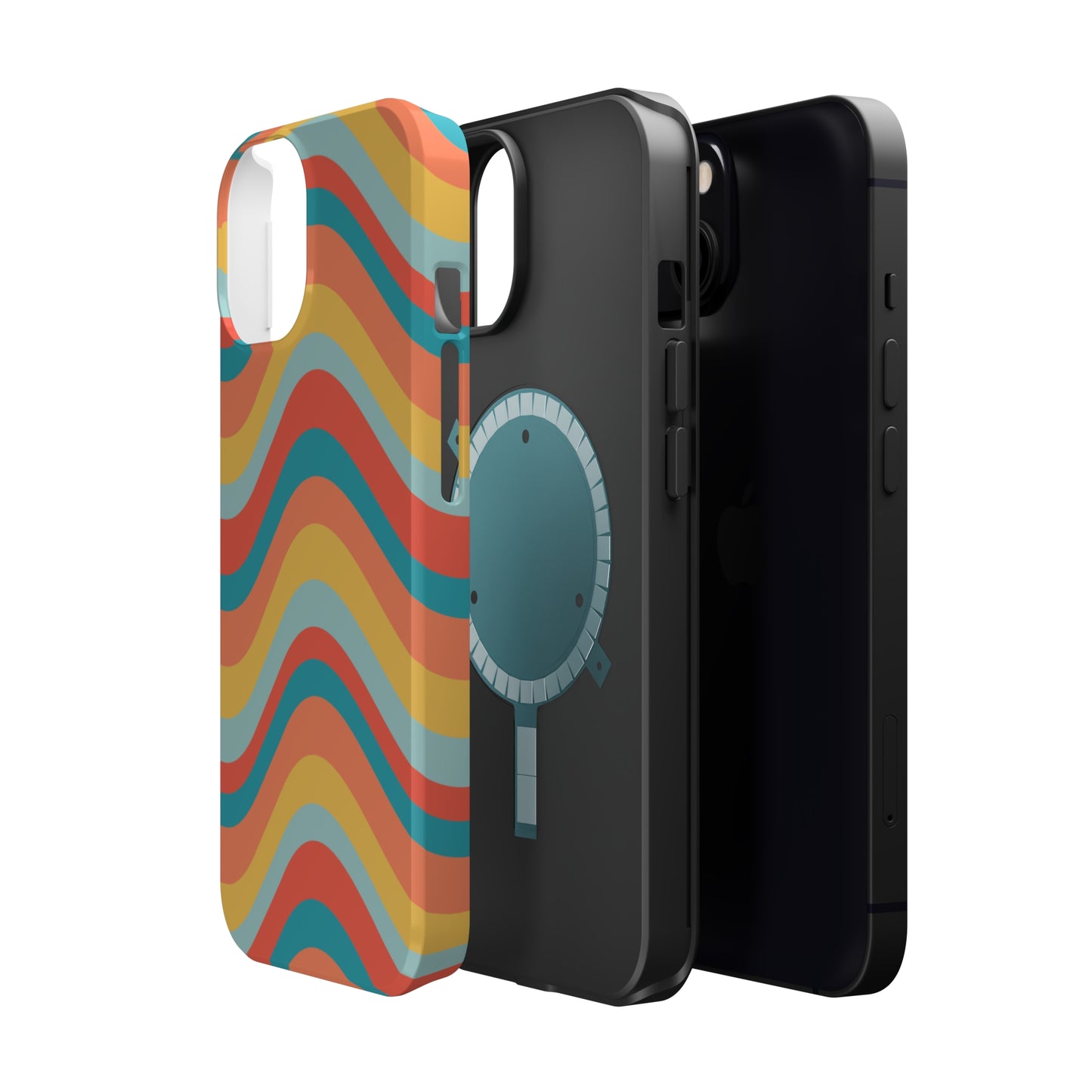 Wavy Pattern MagSafe Tough Case