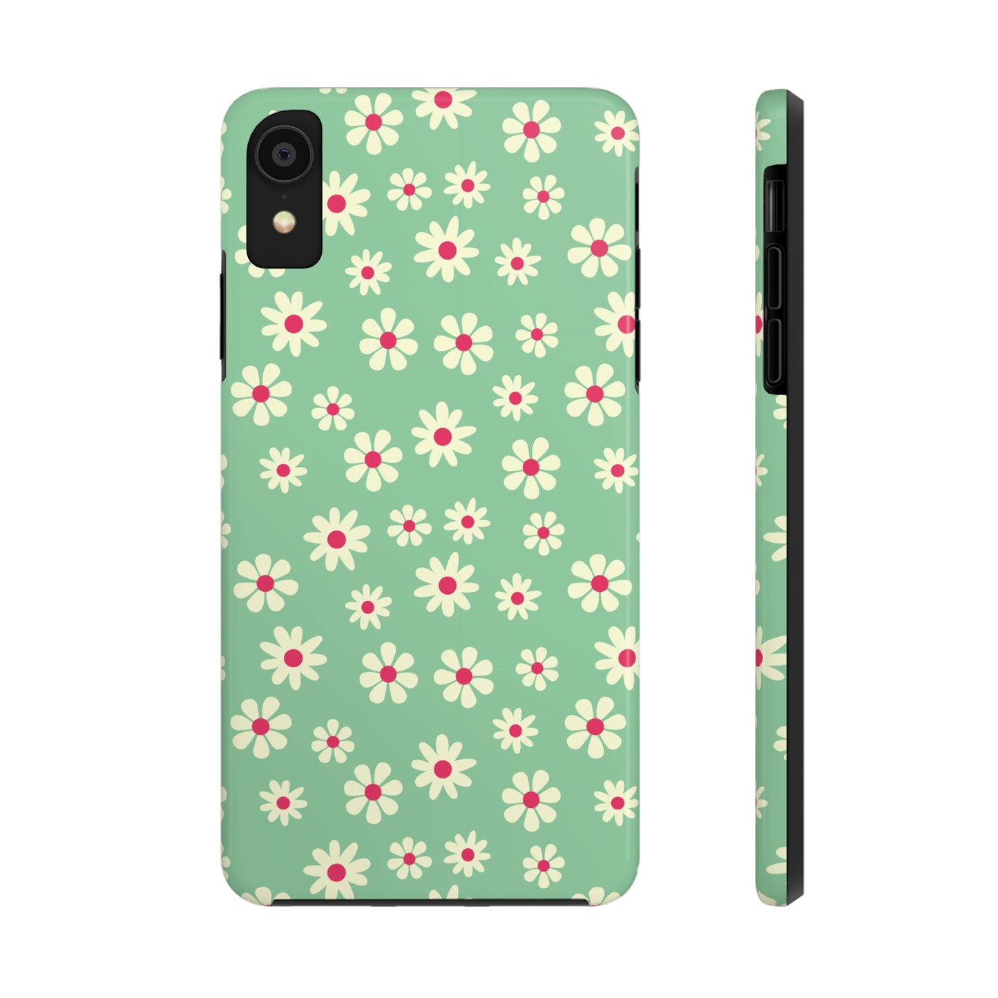 Retro Floral Tough iPhone Case
