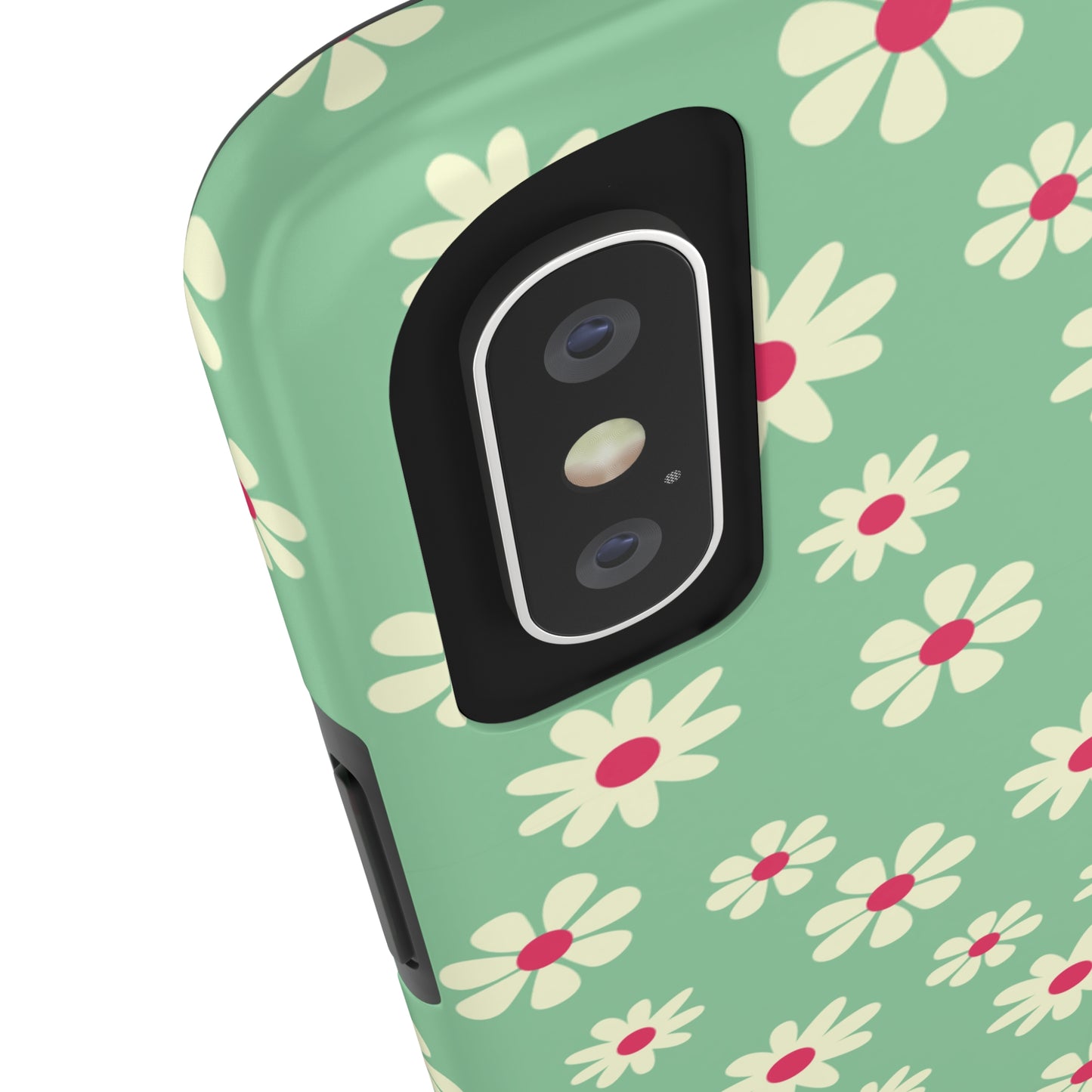Retro Floral Tough iPhone Case