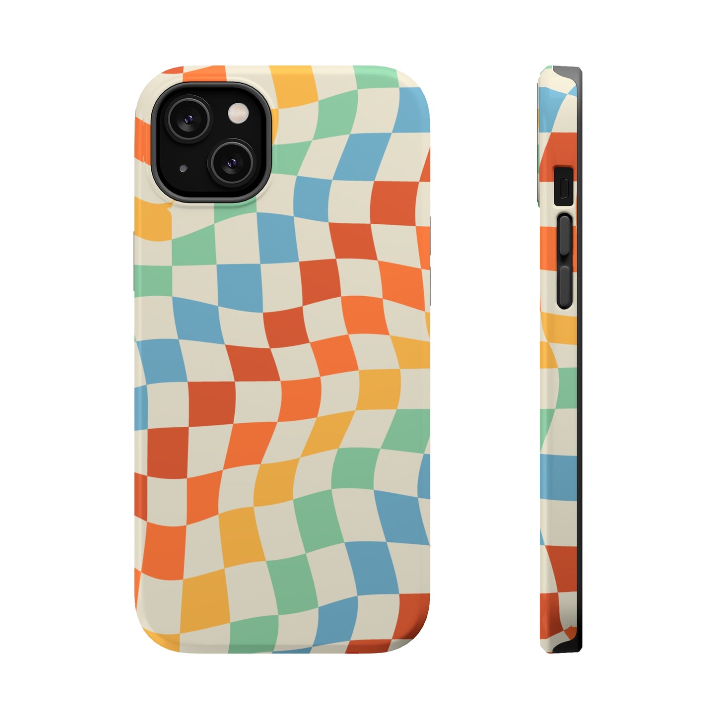 Retro Crazy Checkers MagSafe Tough Case