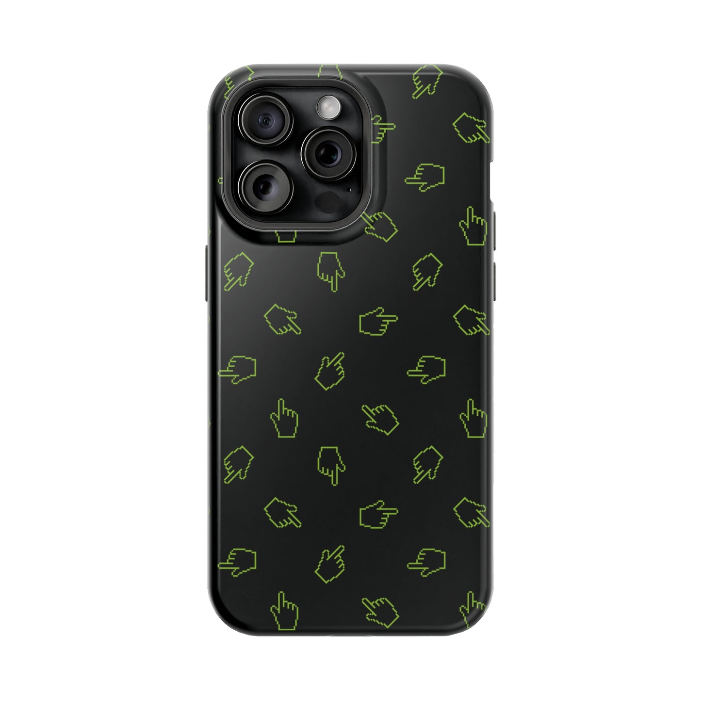 Pixelated Hand Cursor MagSafe Tough Case