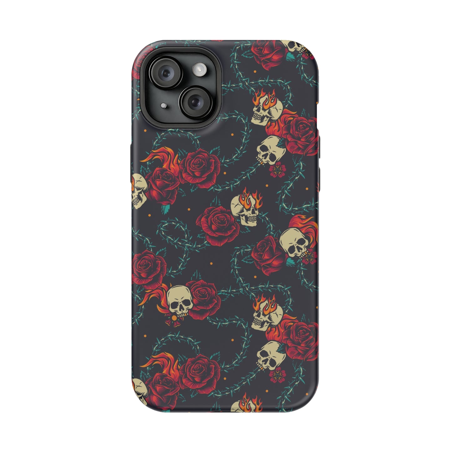 Skulls & Roses MagSafe Tough Case
