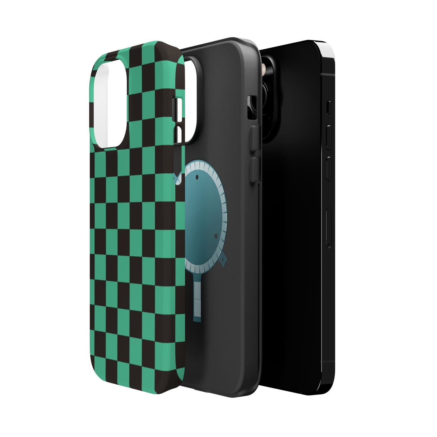 Green Checkers MagSafe Tough Case