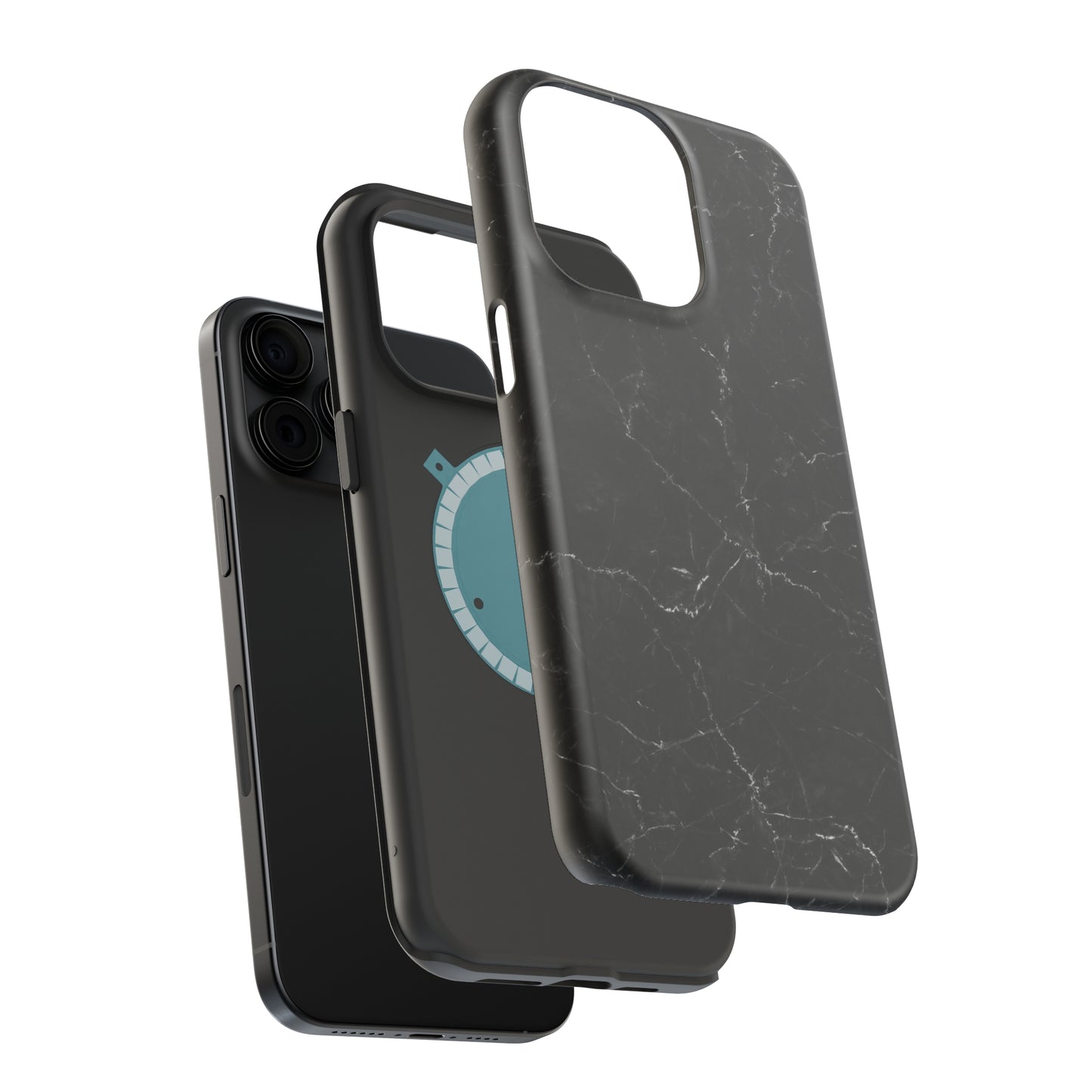 Marquina Black MagSafe Tough Case