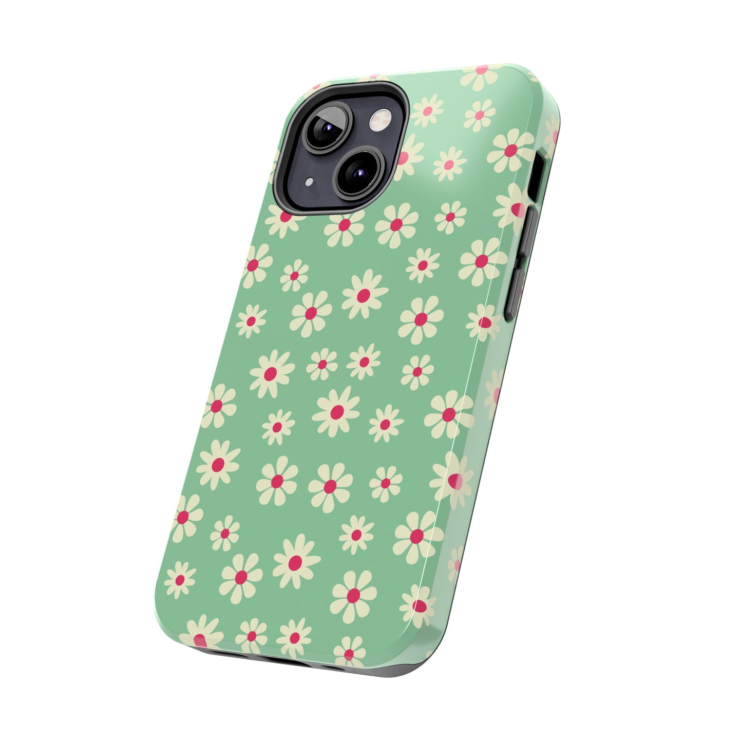 Retro Floral Tough iPhone Case