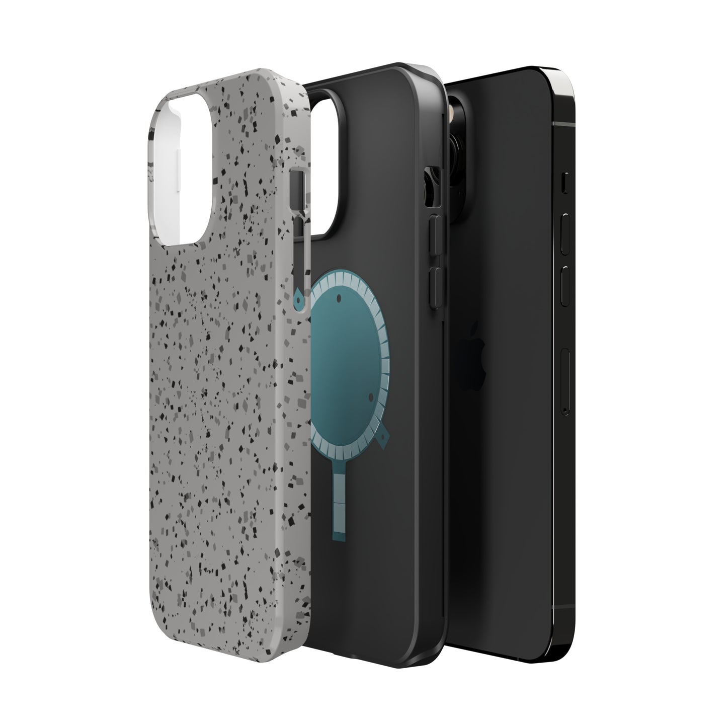 Grey Terrazzo MagSafe Tough Case
