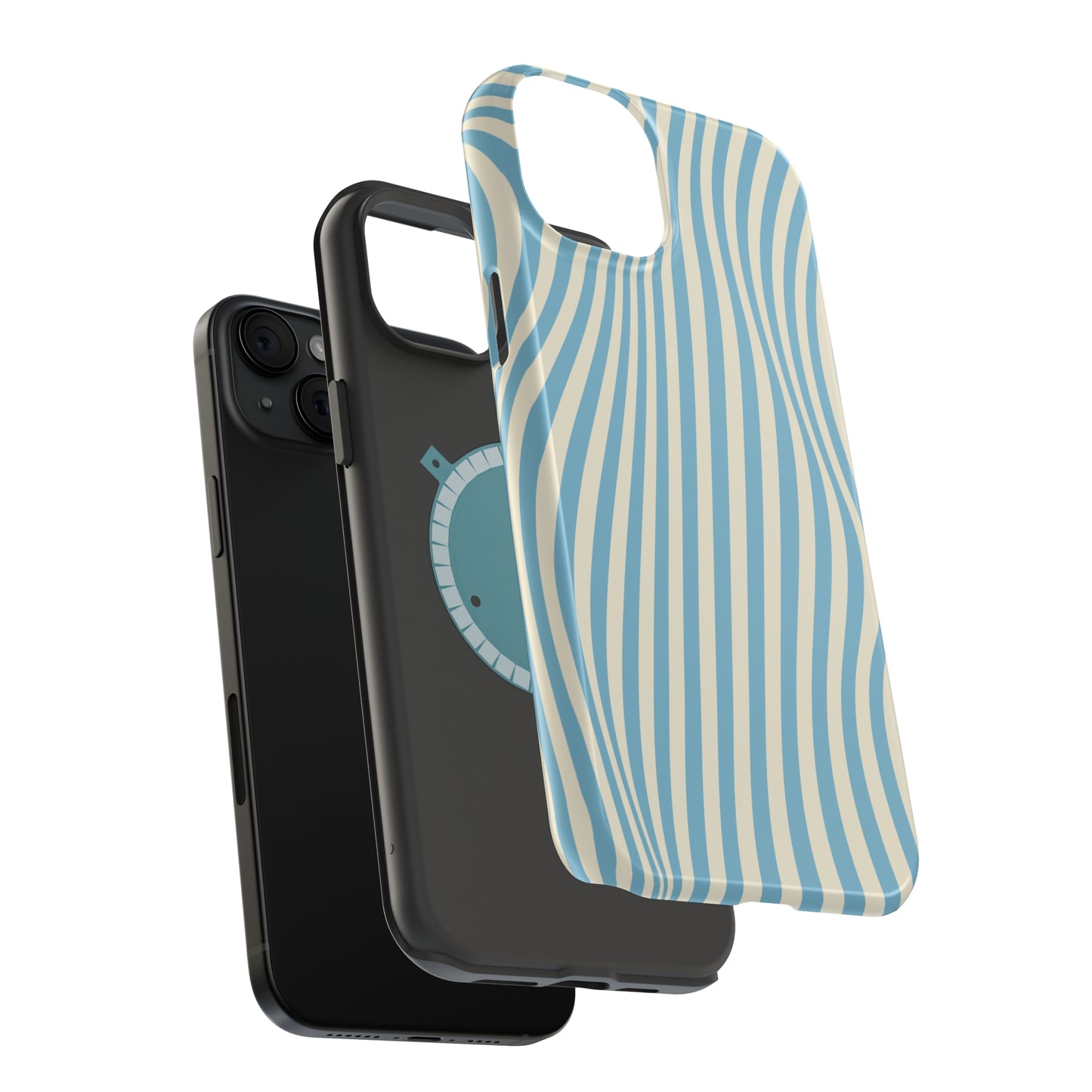 Aqua Swirl MagSafe Tough Case
