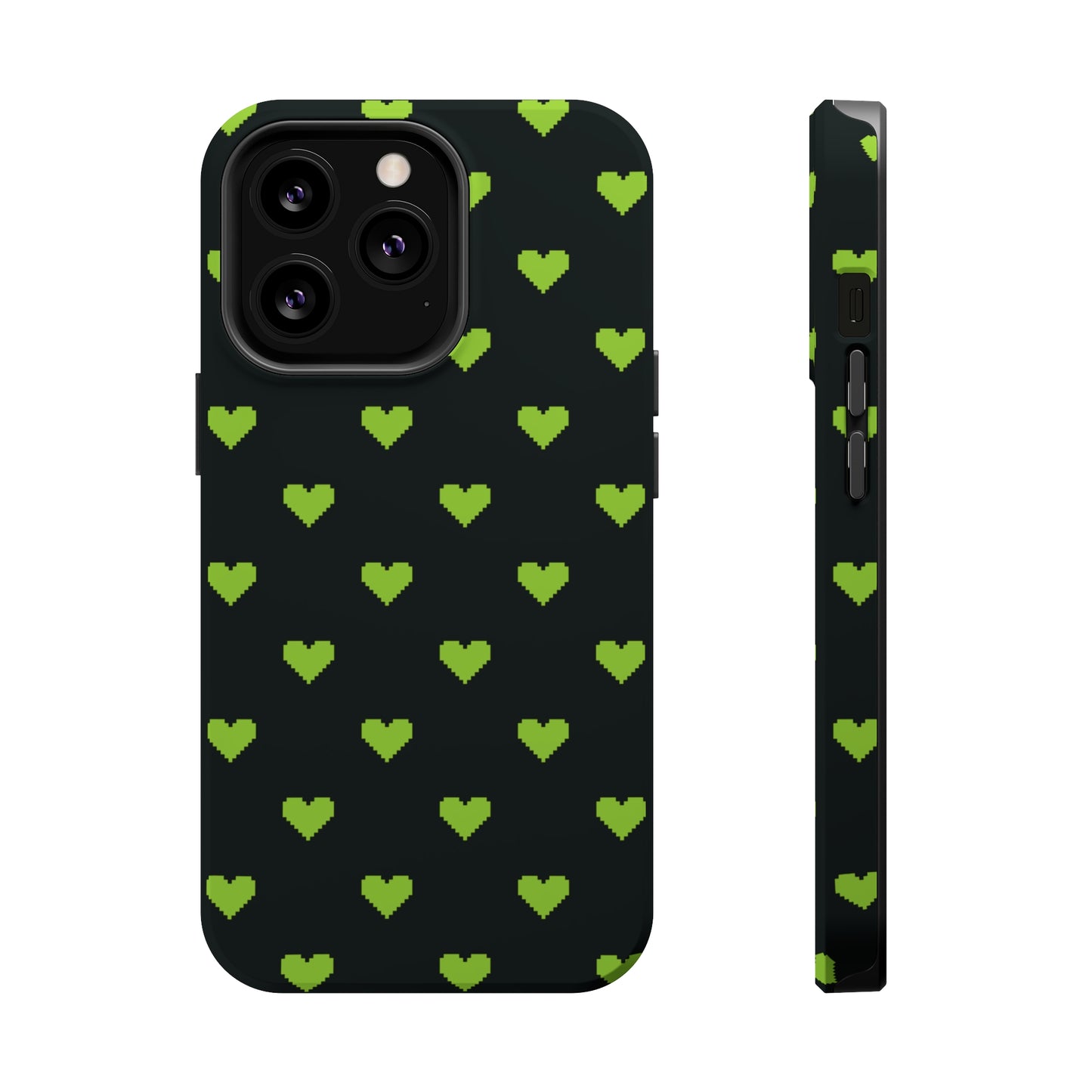 Pixelated Heart MagSafe Tough Case