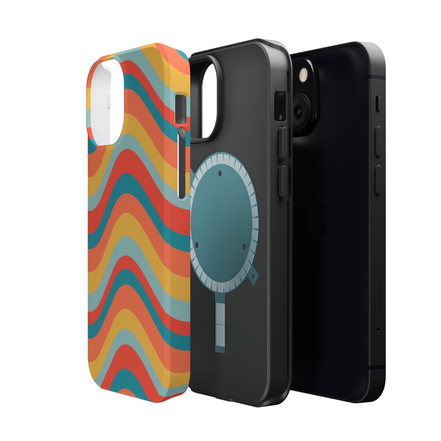 Wavy Pattern MagSafe Tough Case
