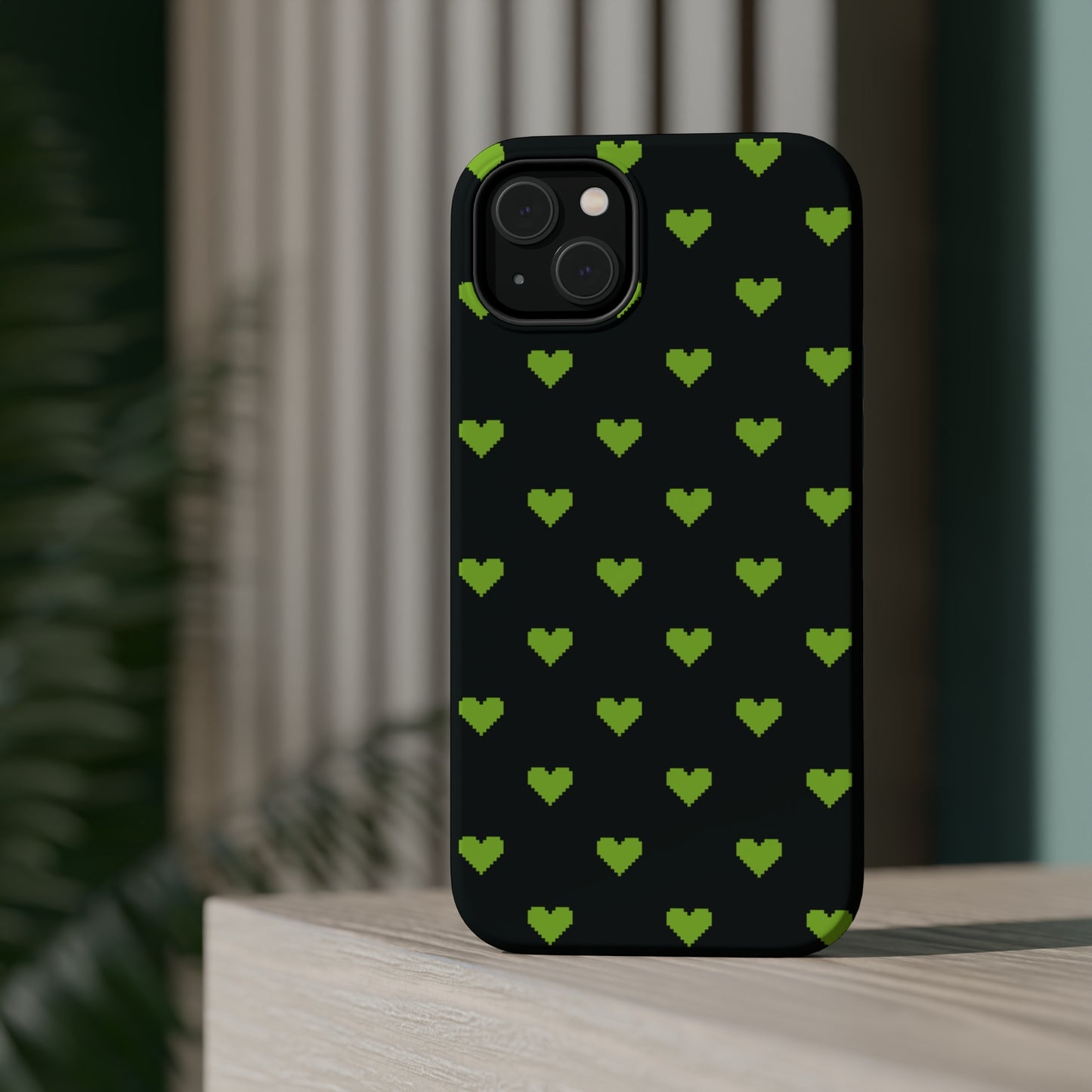 Pixelated Heart MagSafe Tough Case