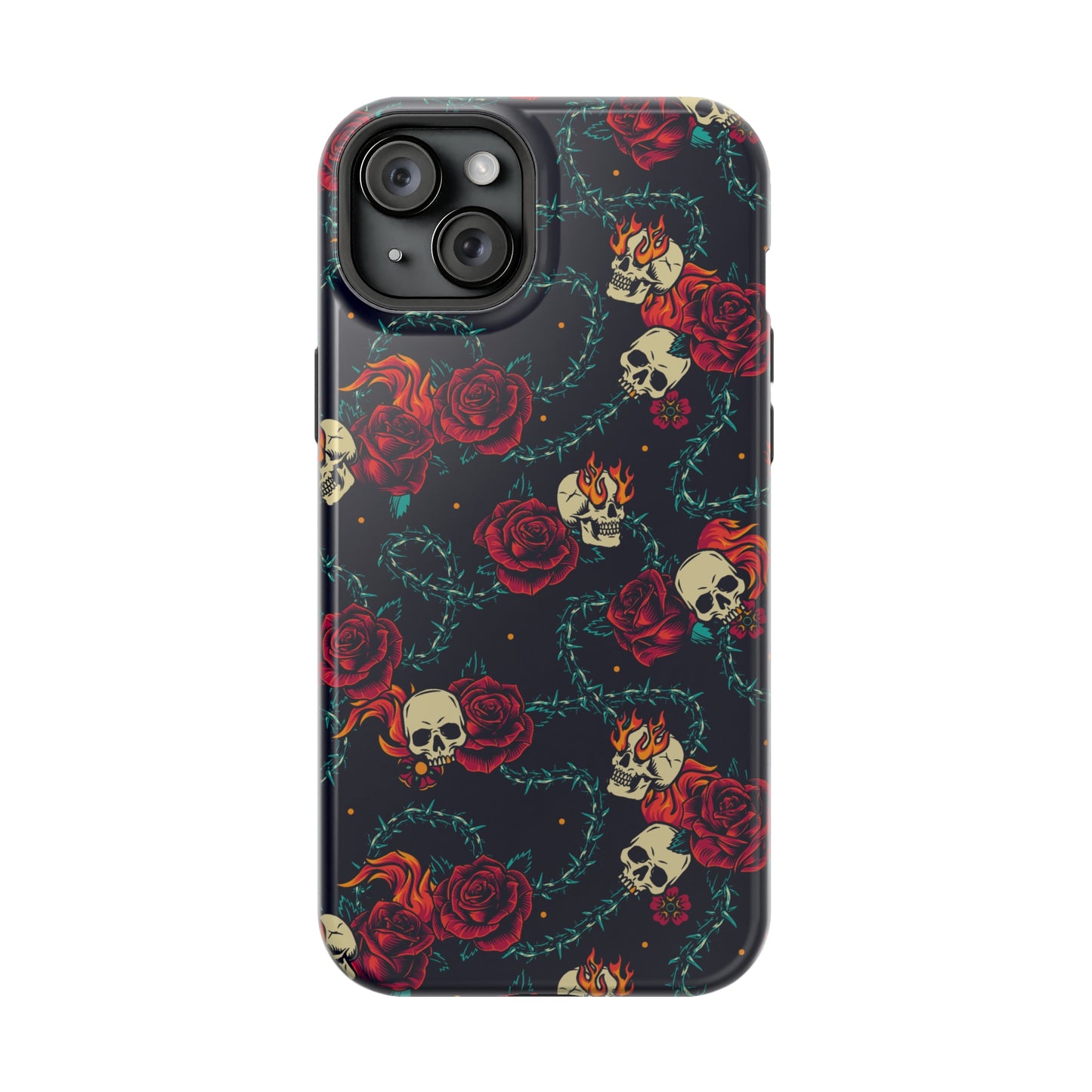 Skulls & Roses MagSafe Tough Case