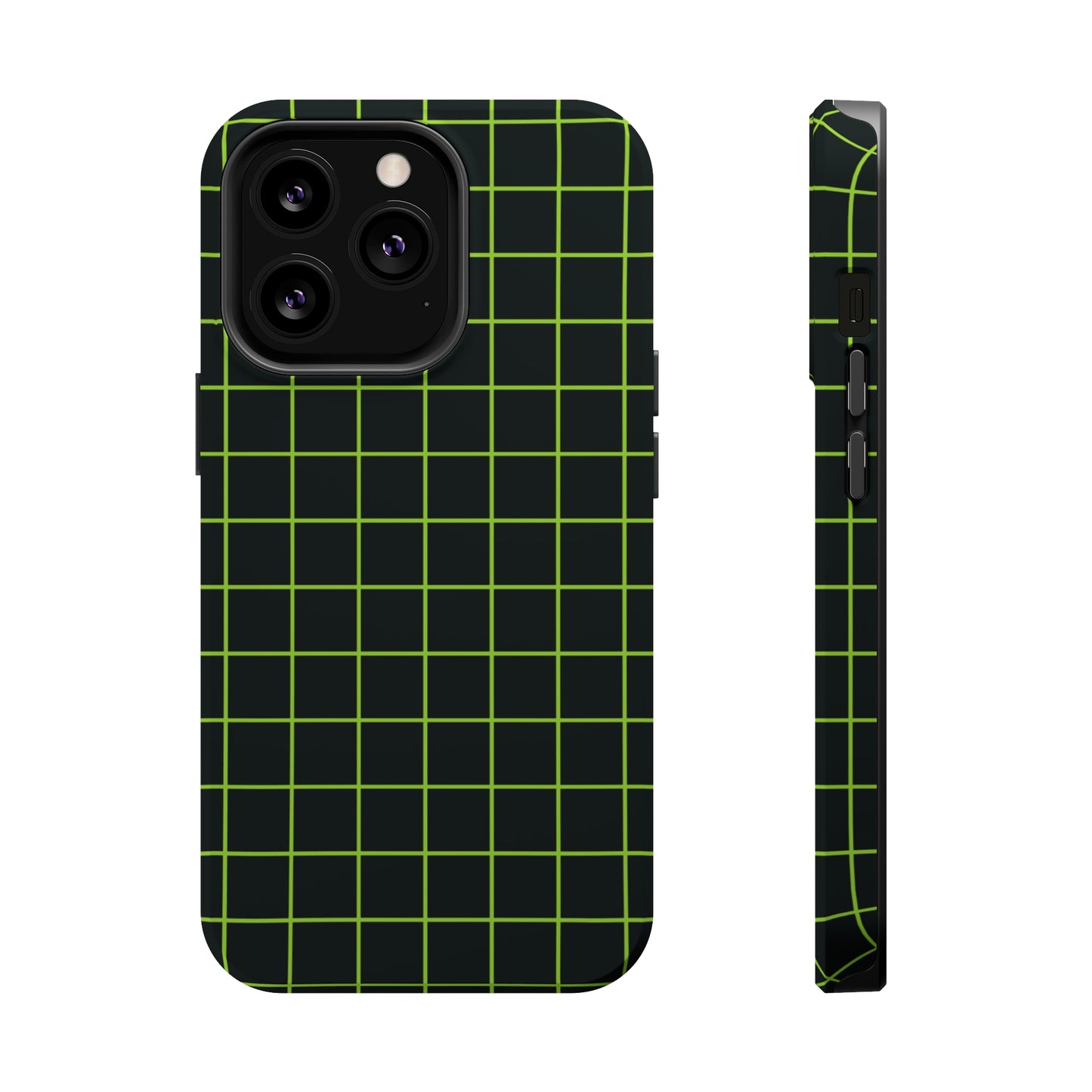 Green Grid MagSafe Tough Case