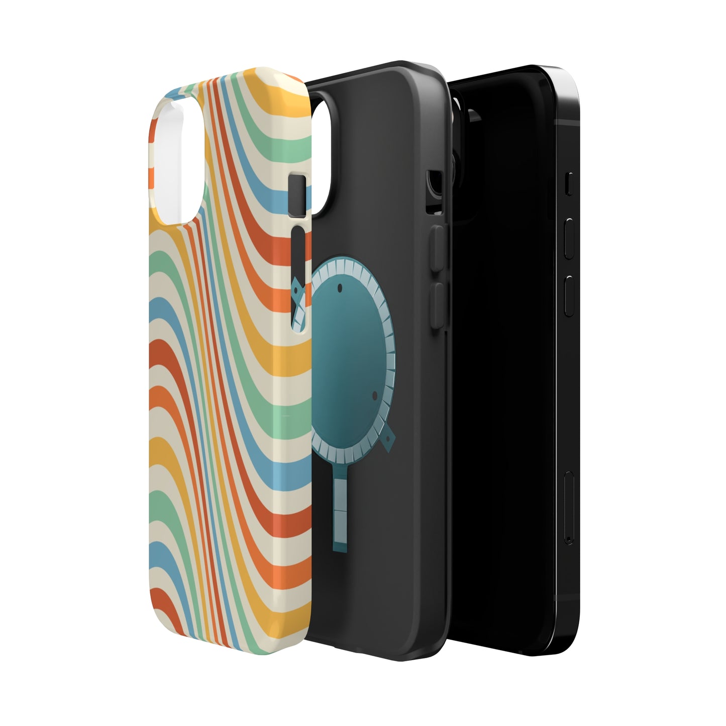 Retro Swirl MagSafe Tough Case