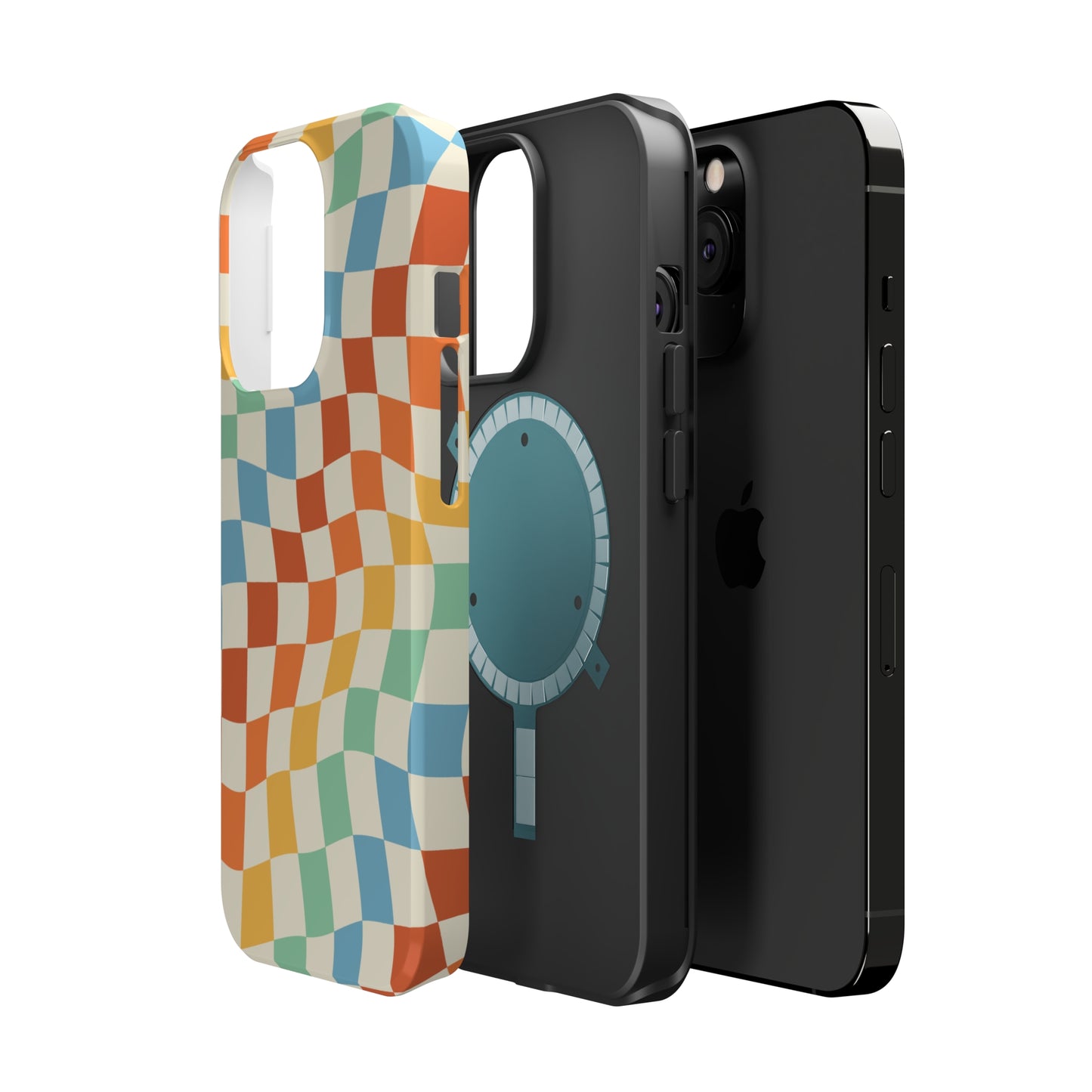 Retro Crazy Checkers MagSafe Tough Case