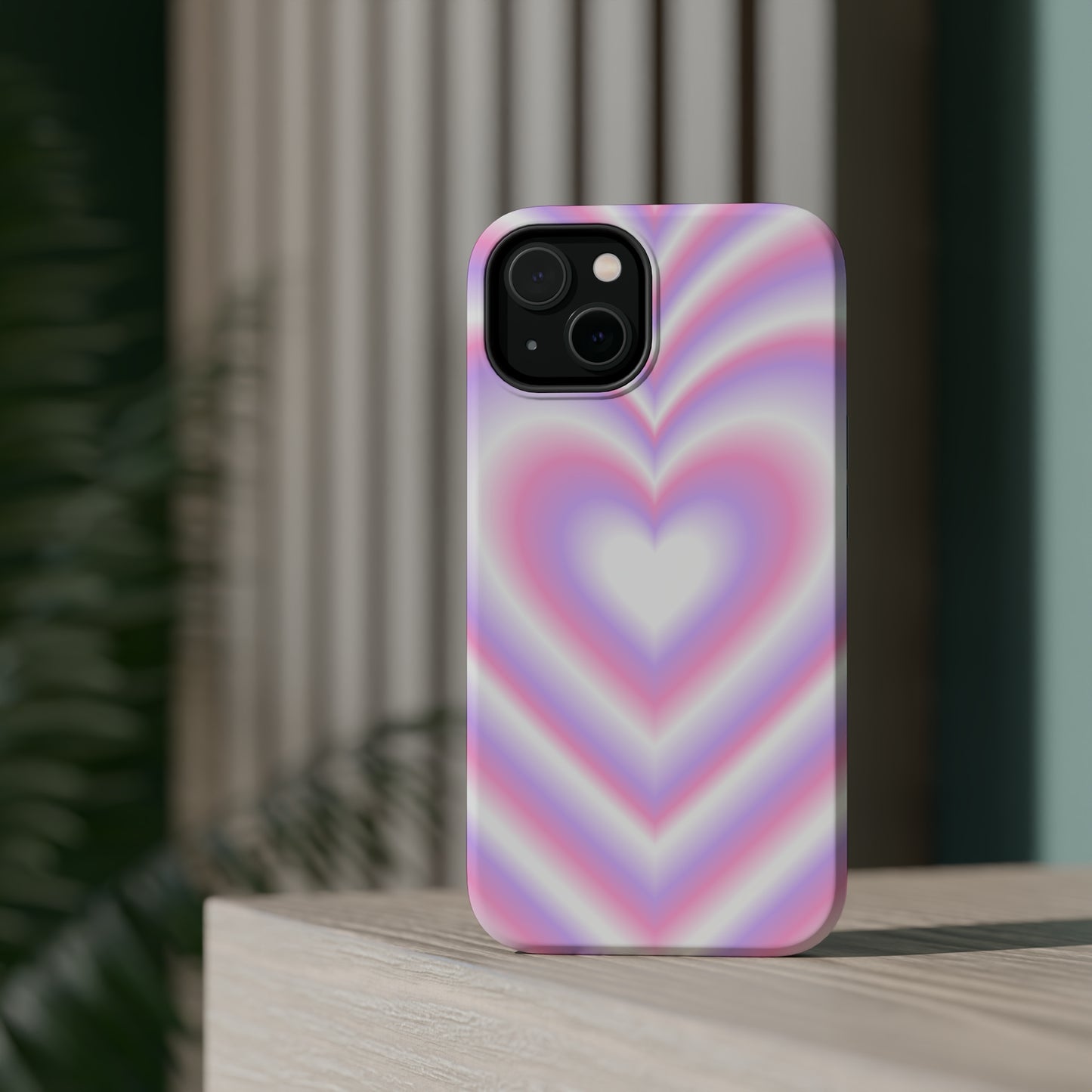 Blurred Heart MagSafe Tough Case