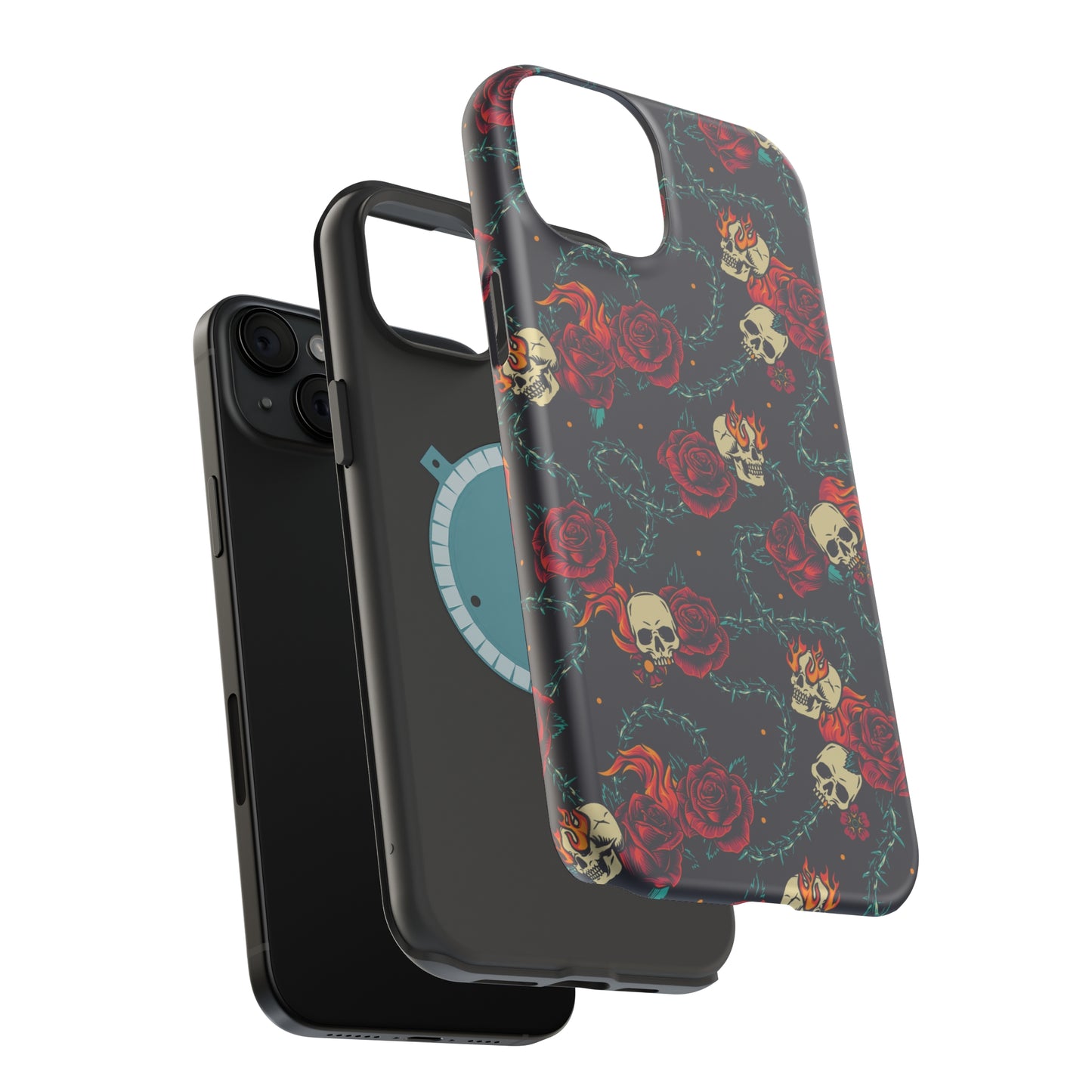Skulls & Roses MagSafe Tough Case