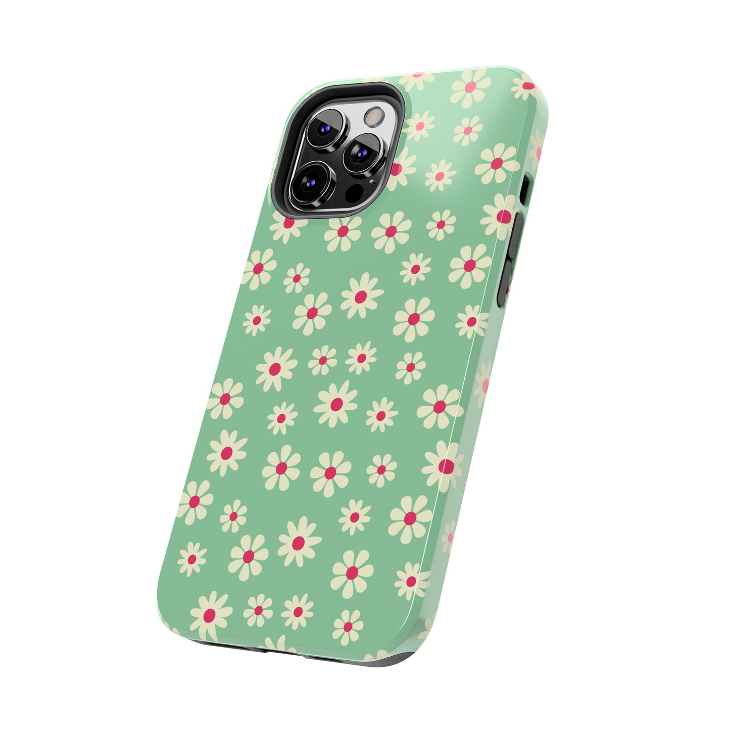 Retro Floral Tough iPhone Case