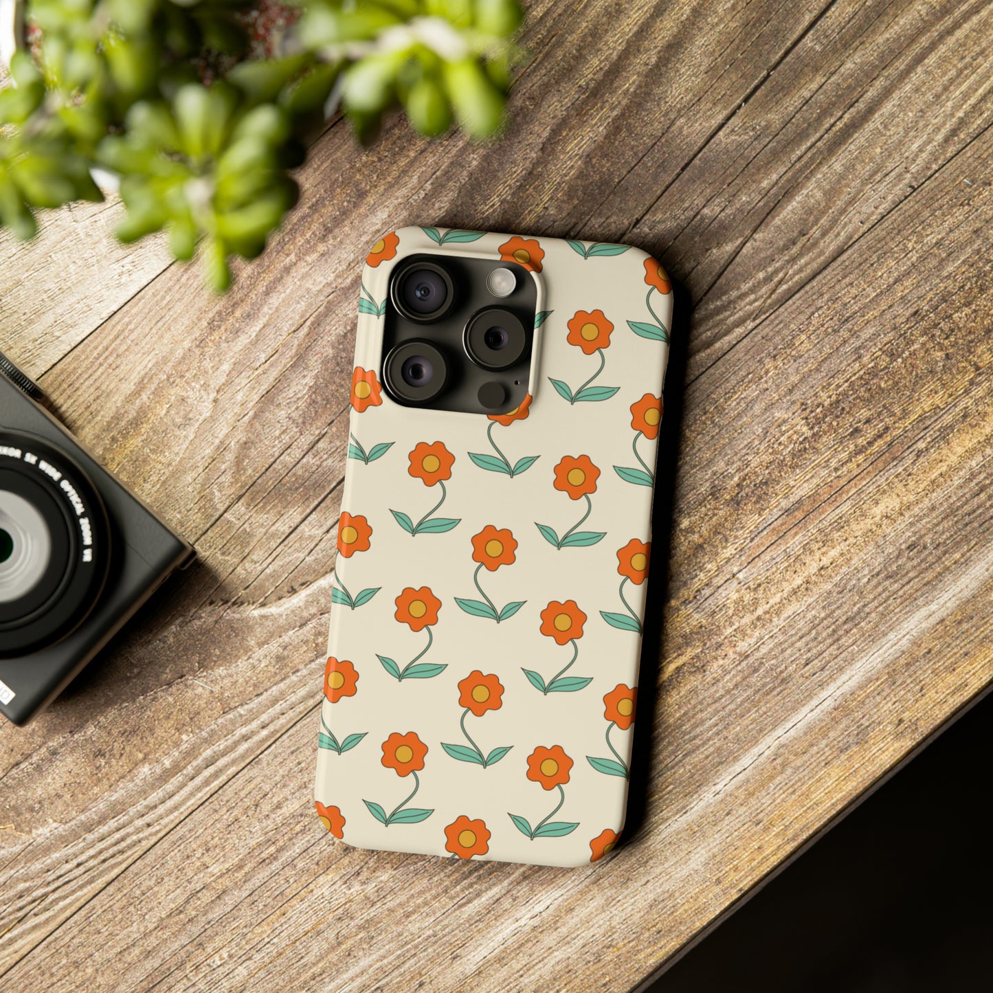 Poppy Flower Snap Case