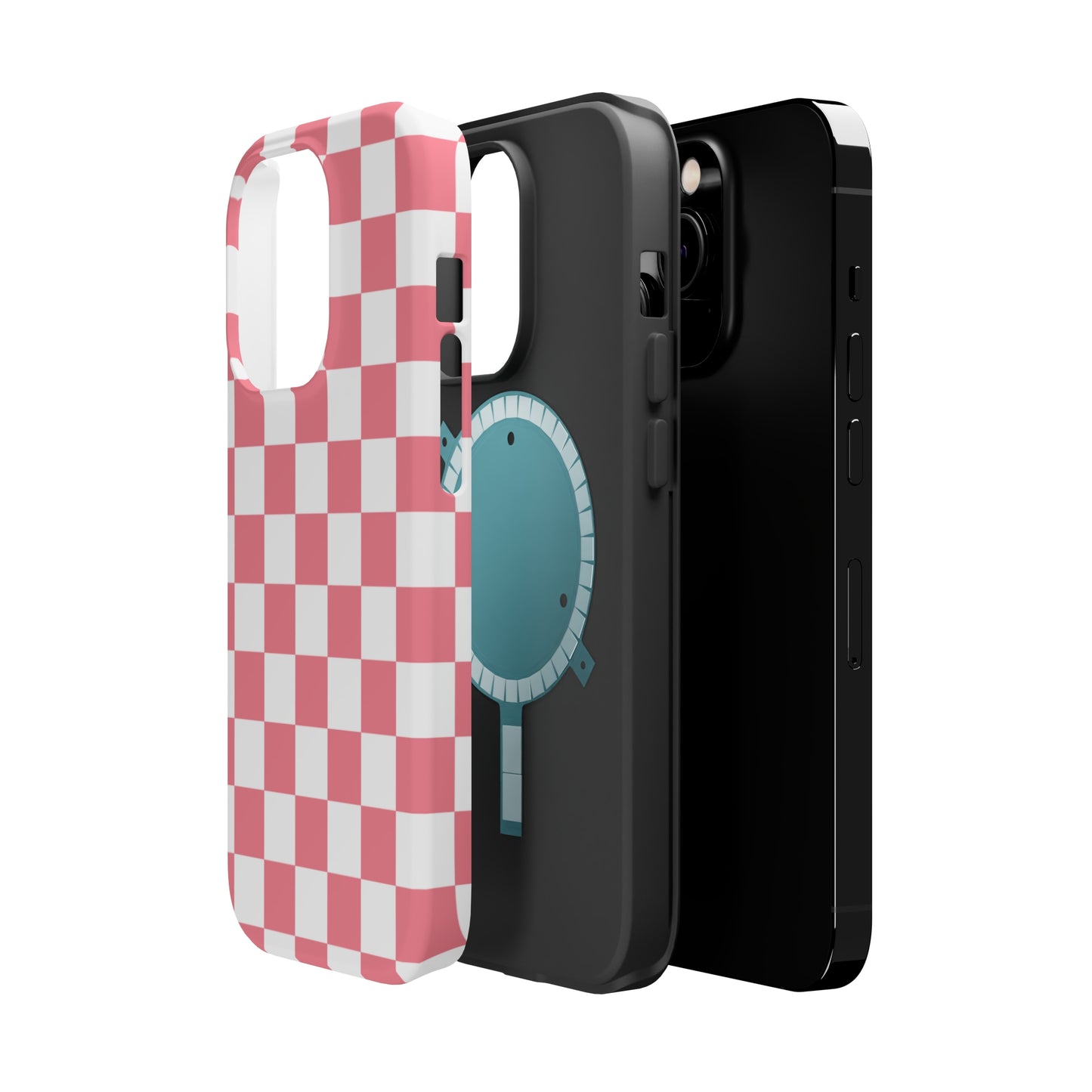 Pink Checkers MagSafe Tough Case
