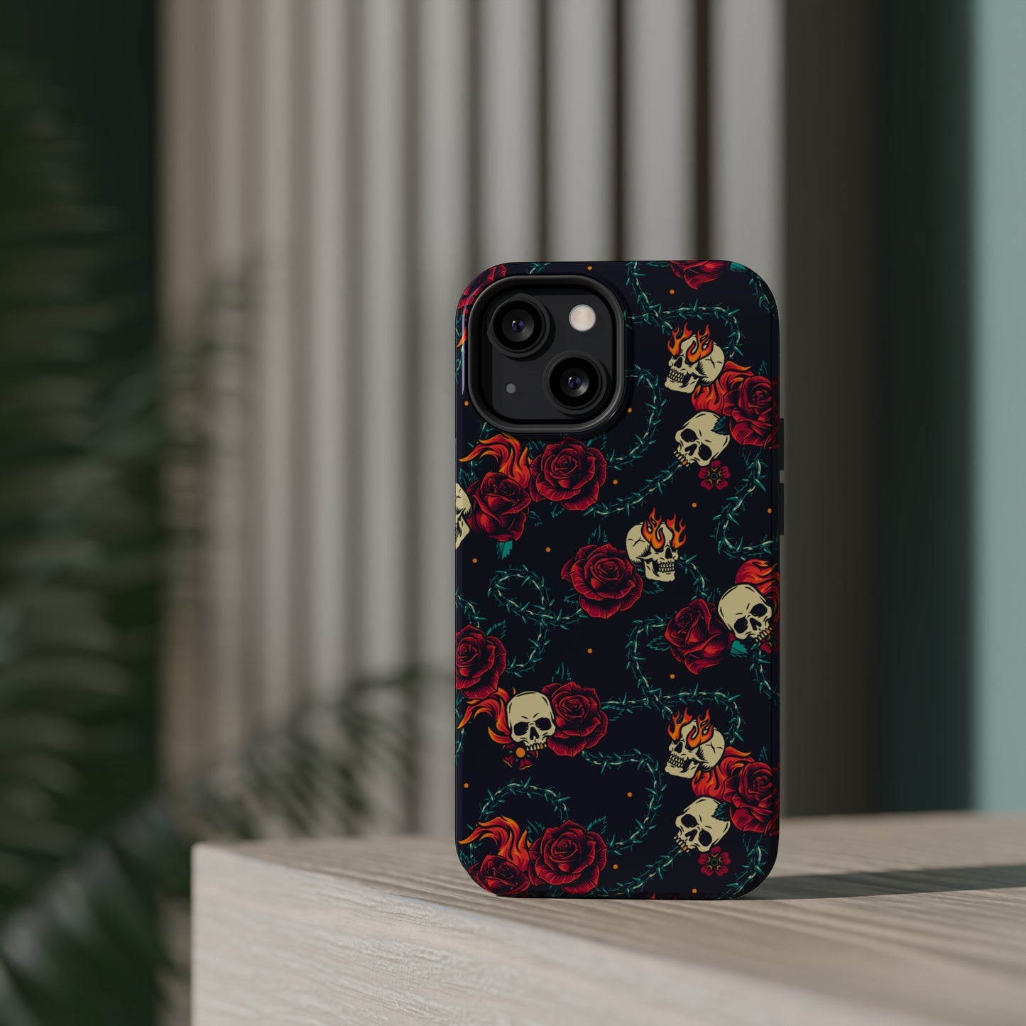 Skulls & Roses MagSafe Tough Case