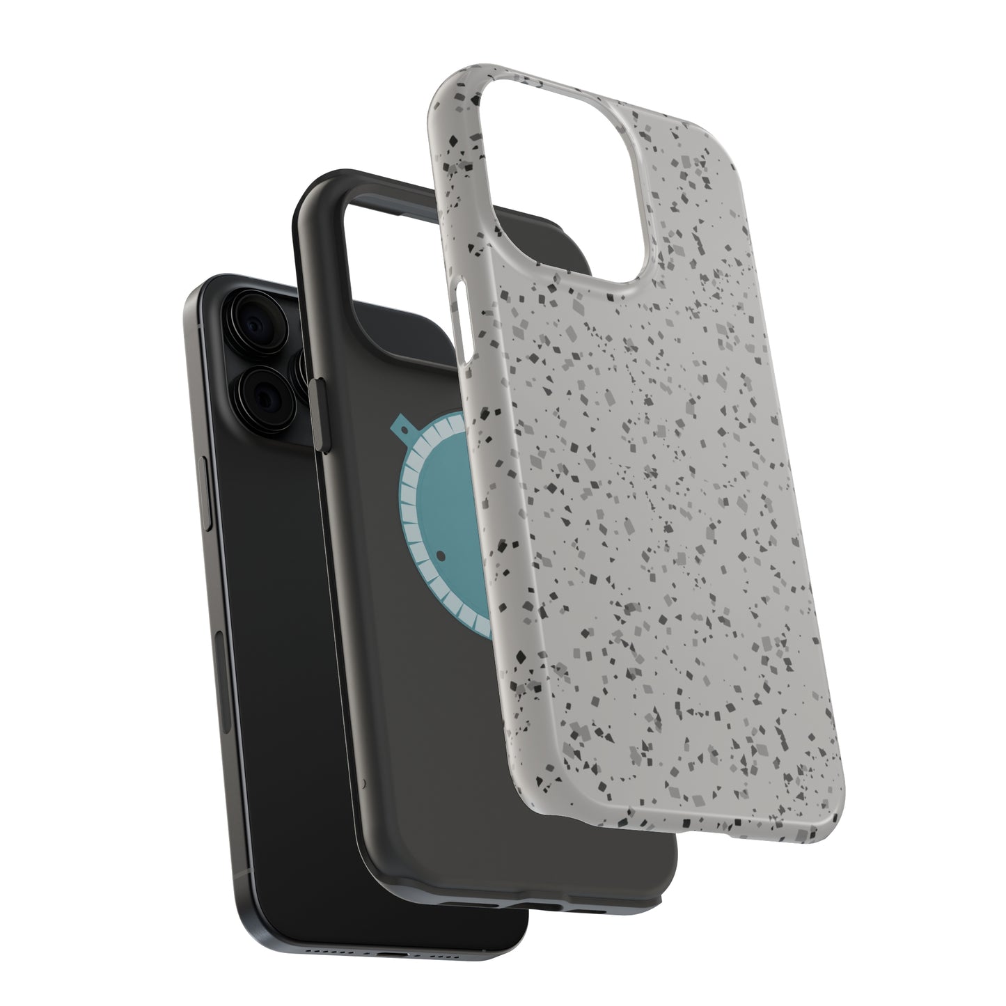 Grey Terrazzo MagSafe Tough Case