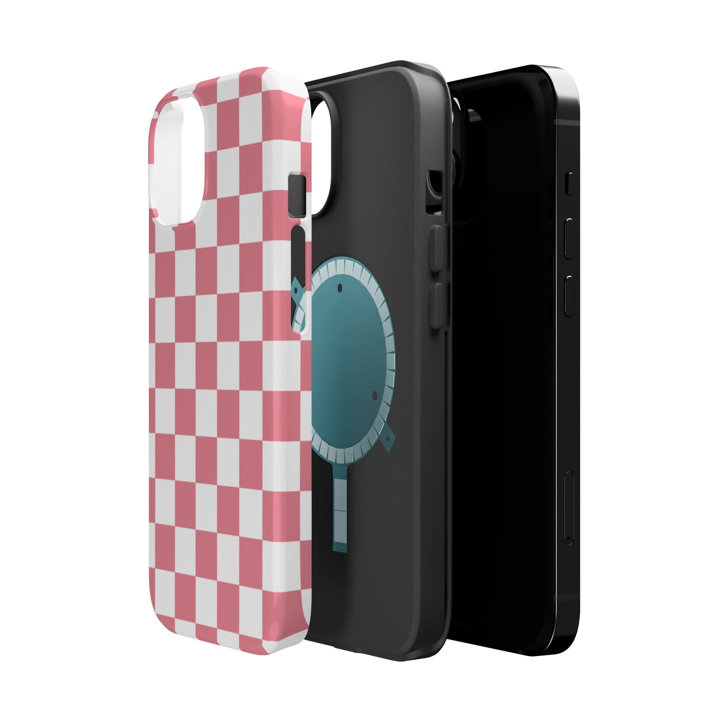 Pink Checkers MagSafe Tough Case