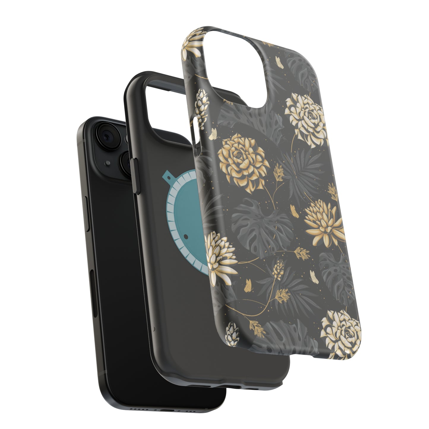 Golden Bloom MagSafe Tough Case