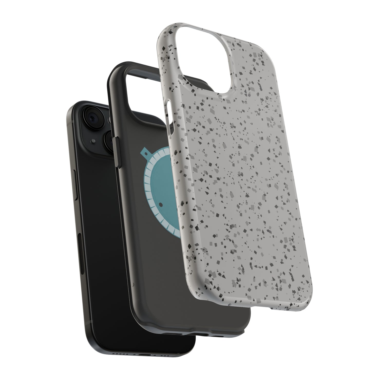 Grey Terrazzo MagSafe Tough Case