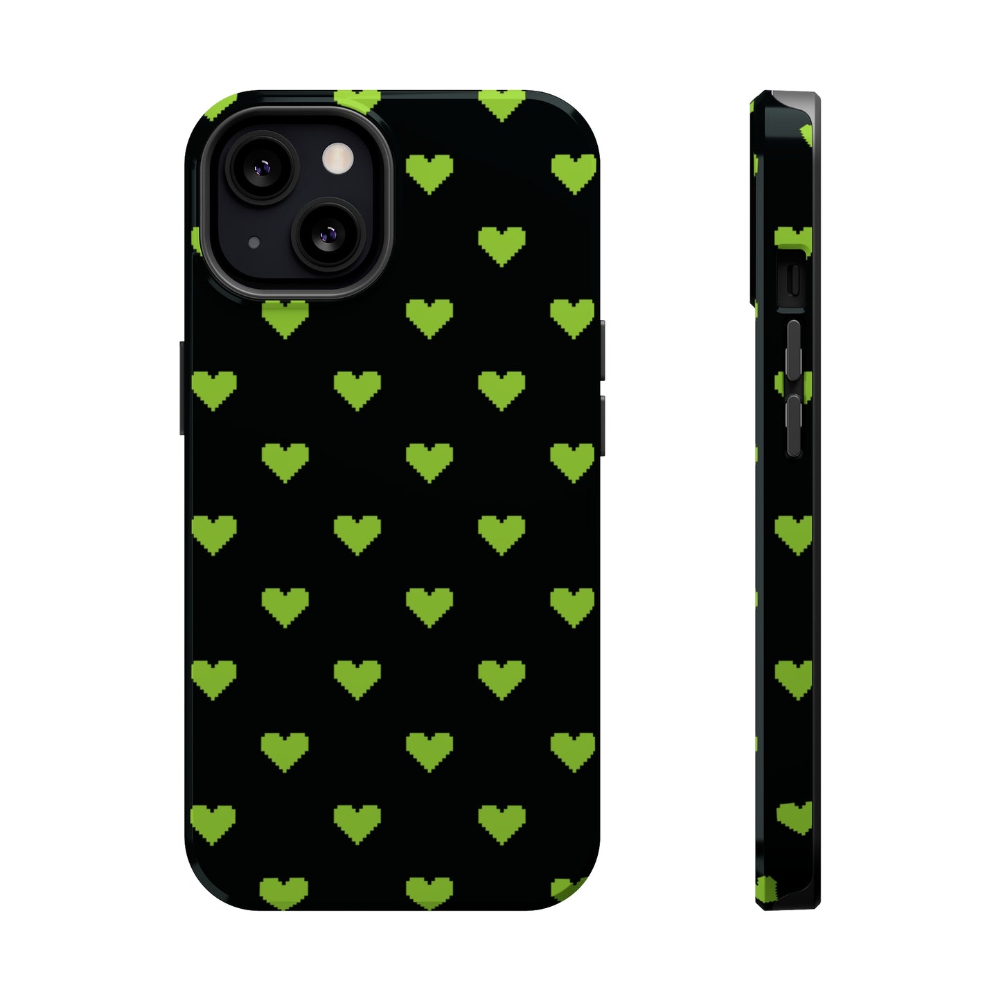 Pixelated Heart MagSafe Tough Case