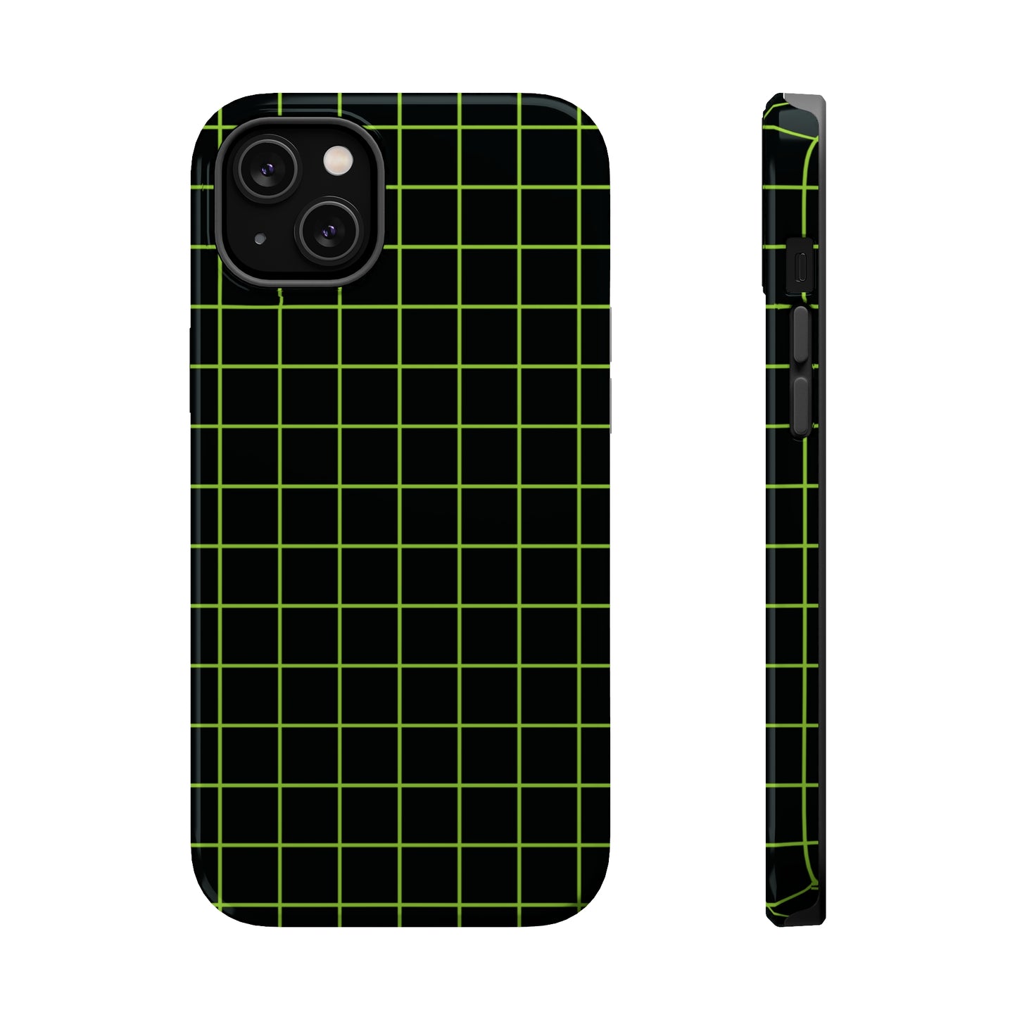 Green Grid MagSafe Tough Case