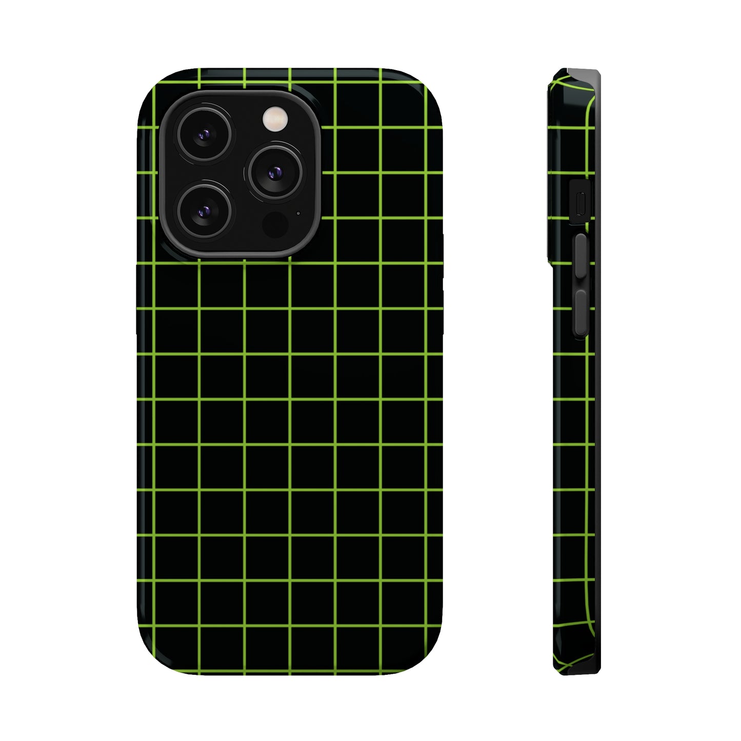 Green Grid MagSafe Tough Case