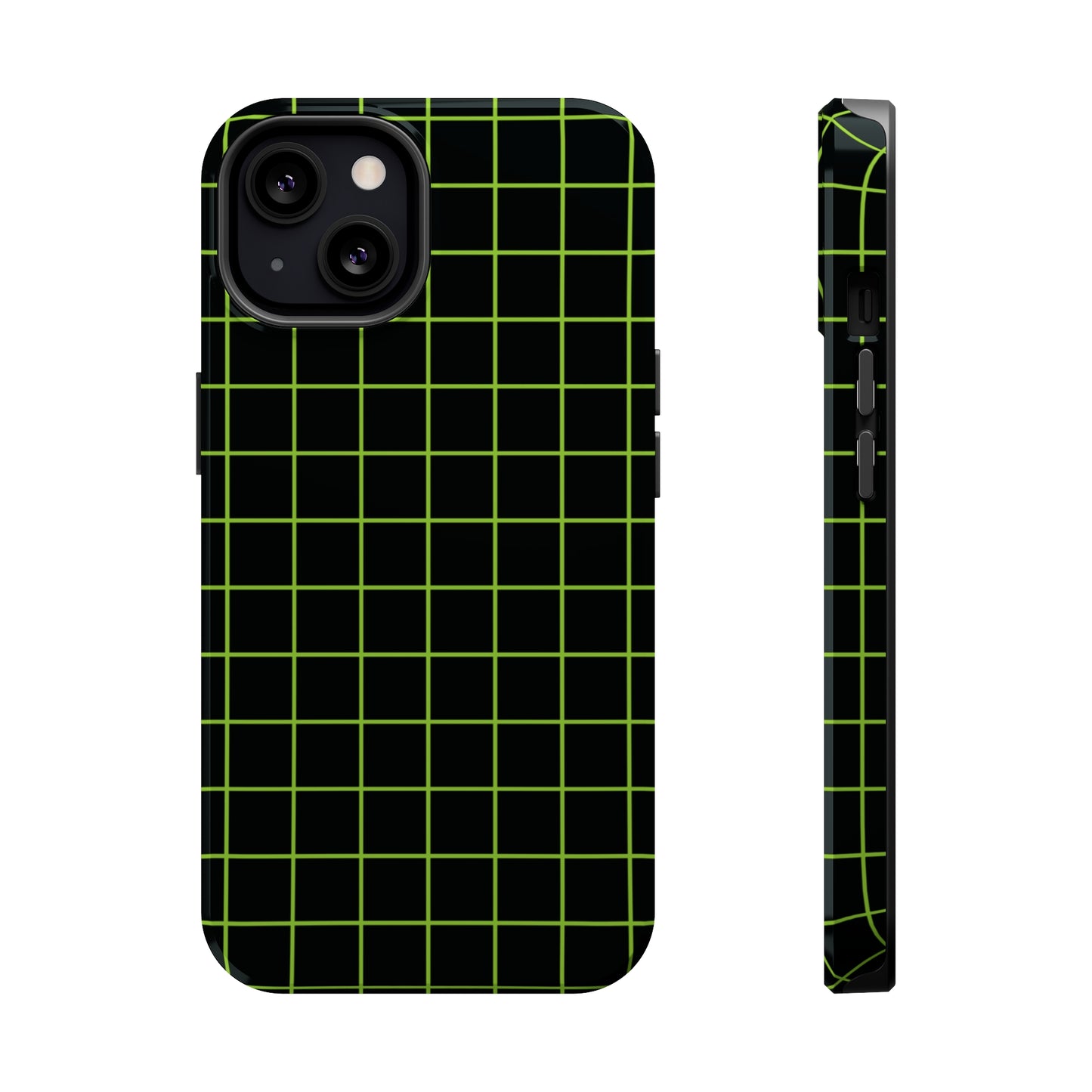 Green Grid MagSafe Tough Case