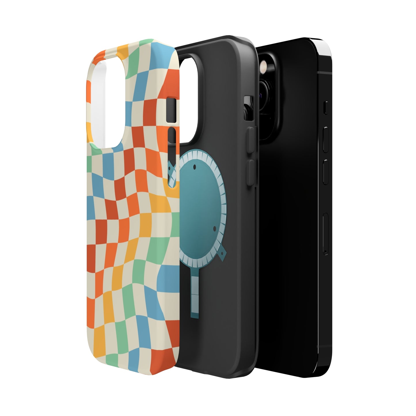Retro Crazy Checkers MagSafe Tough Case