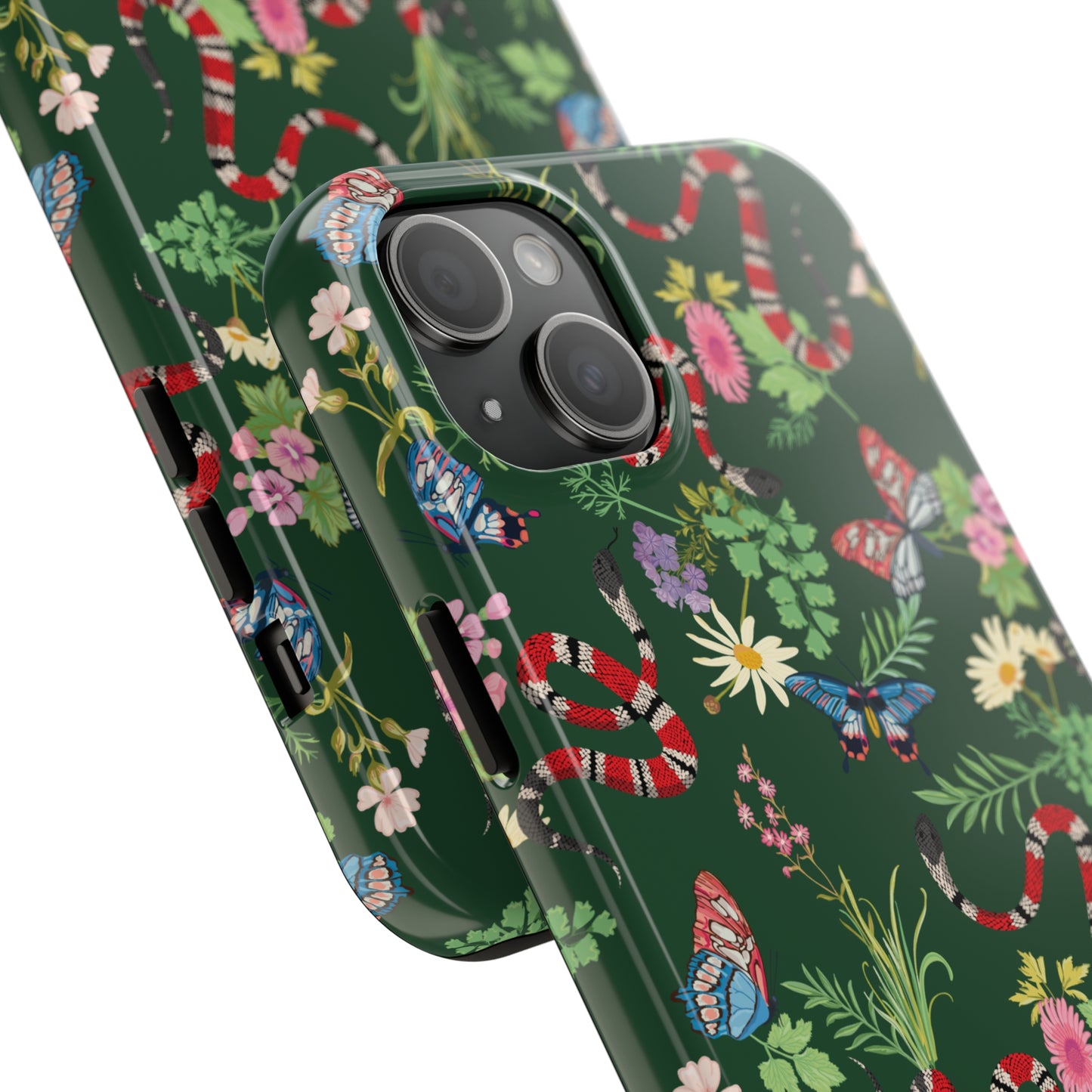 Tropical Chaos Pattern Tough iPhone Case