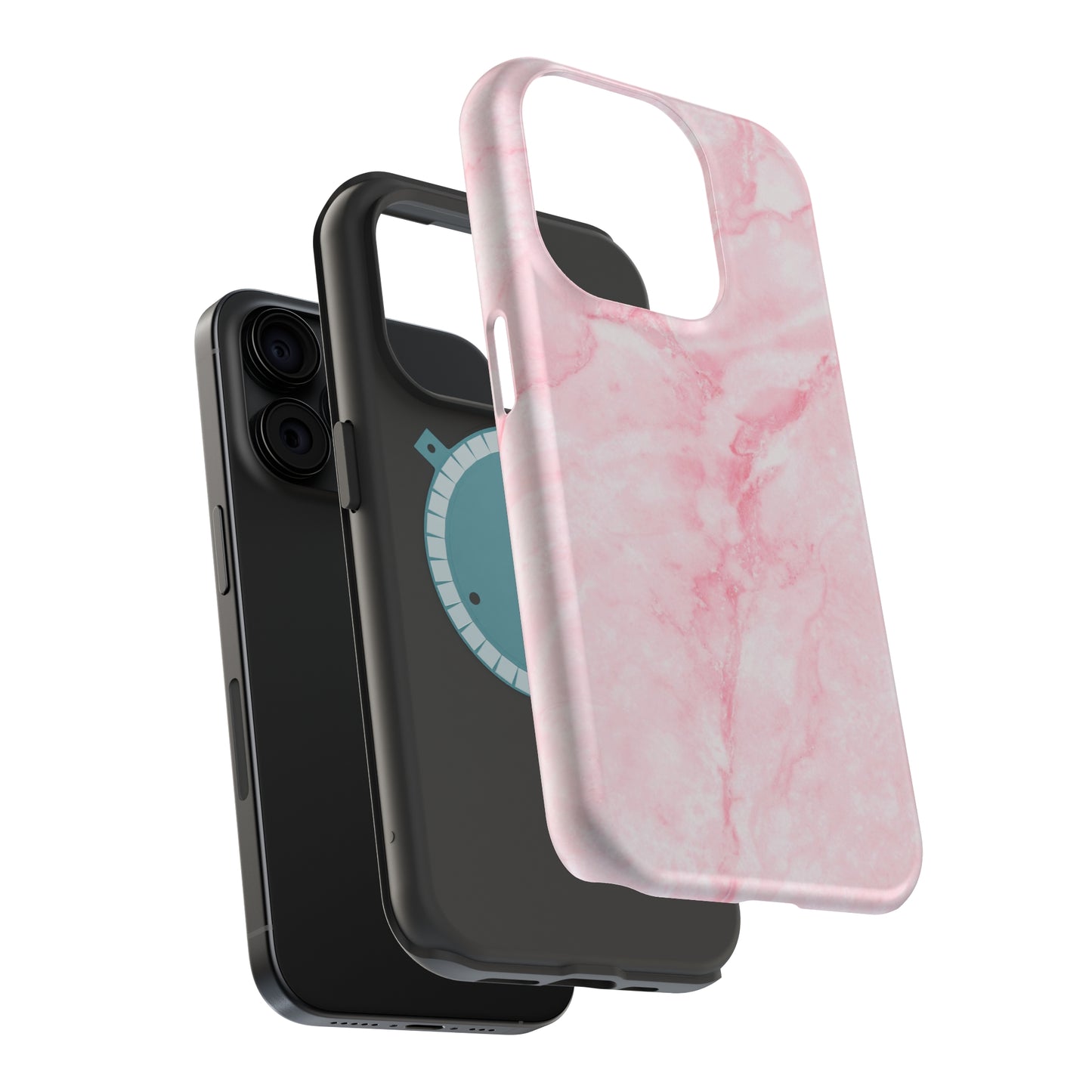 Pink Marble MagSafe Tough Case