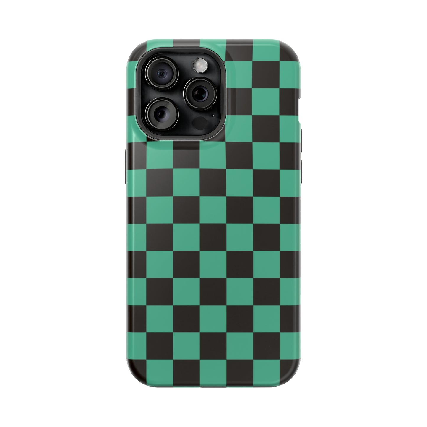 Green Checkers MagSafe Tough Case