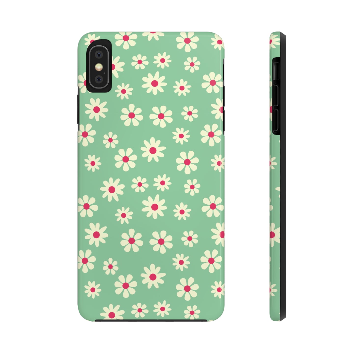 Retro Floral Tough iPhone Case