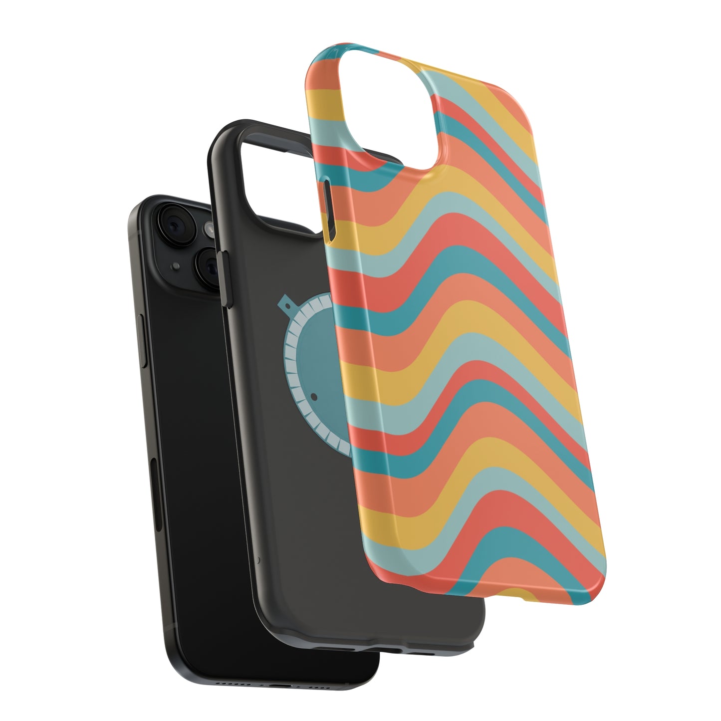 Wavy Pattern MagSafe Tough Case