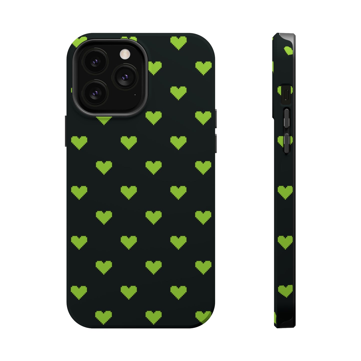 Pixelated Heart MagSafe Tough Case