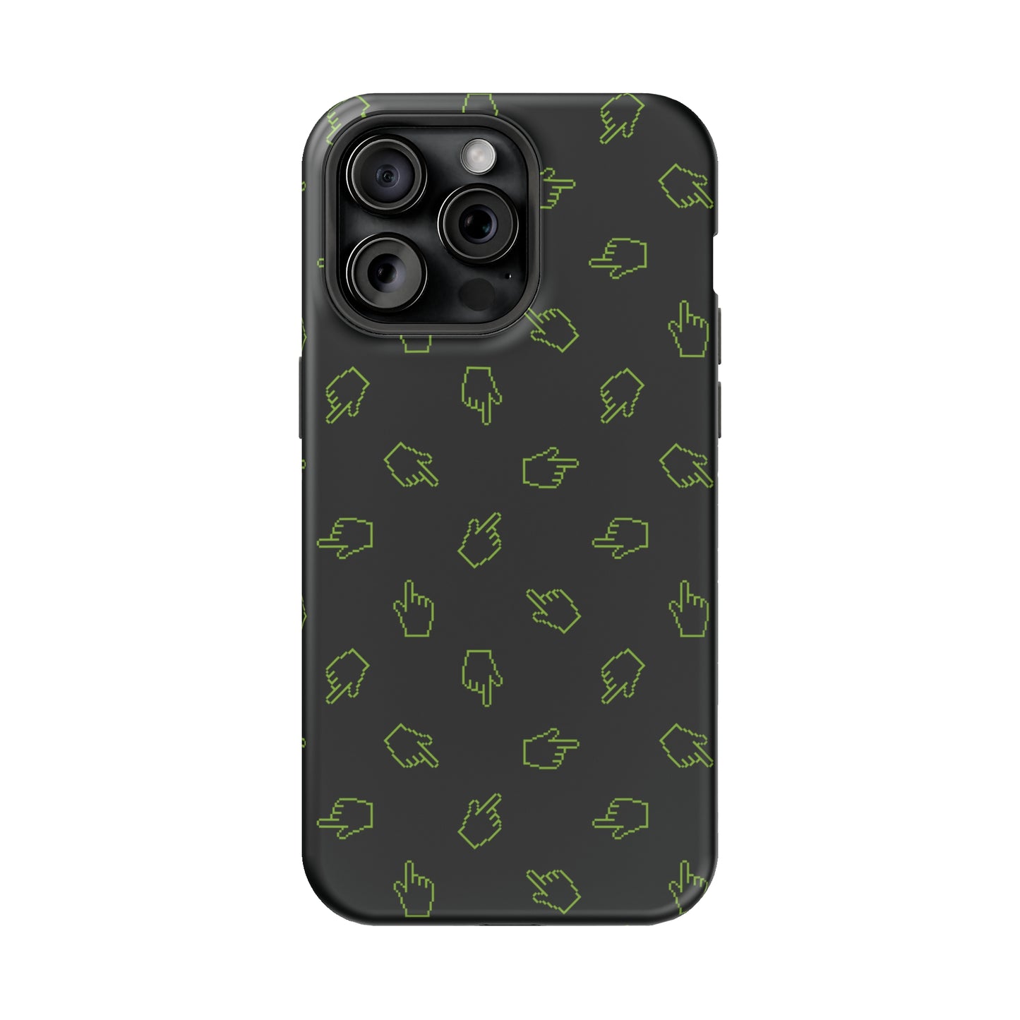 Pixelated Hand Cursor MagSafe Tough Case