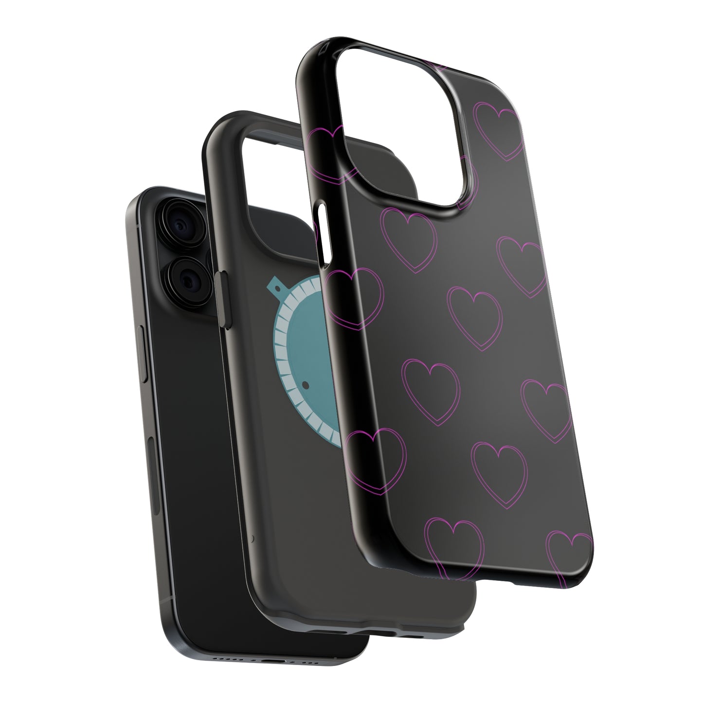 Y2K Heart MagSafe Tough Case
