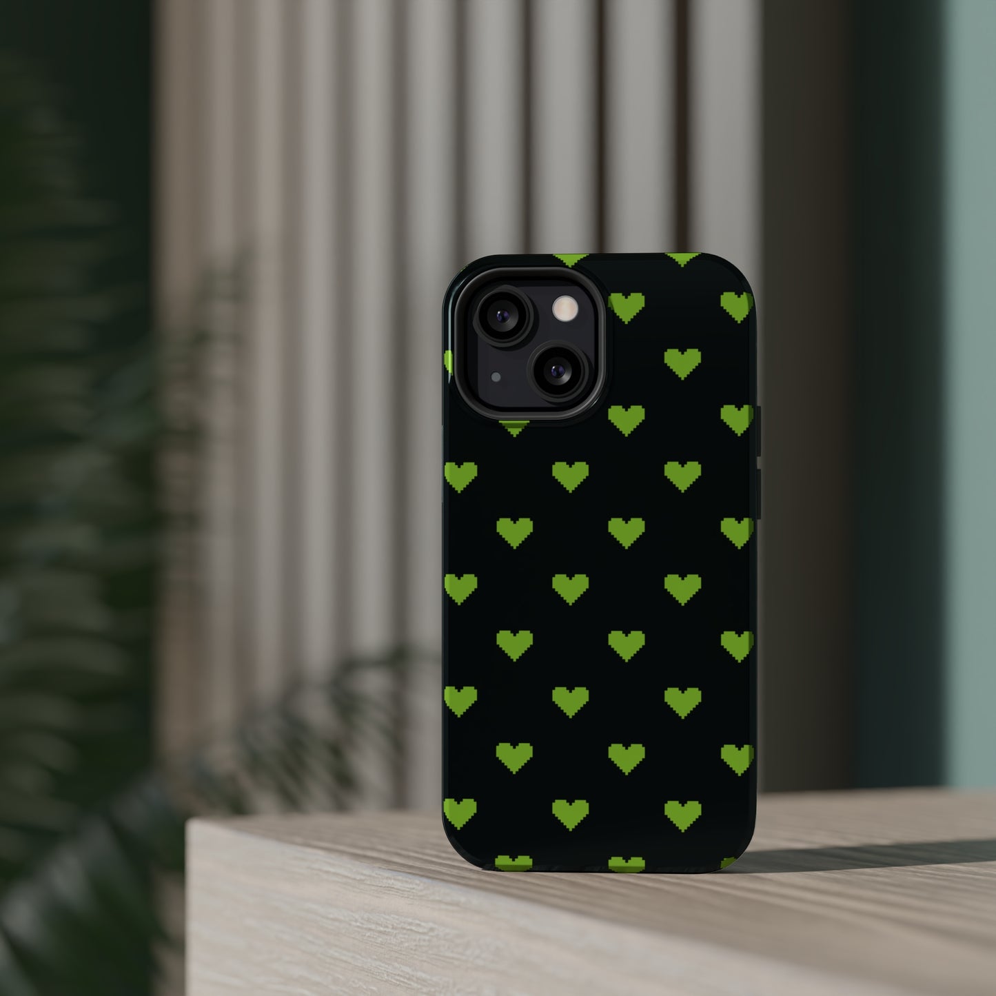 Pixelated Heart MagSafe Tough Case